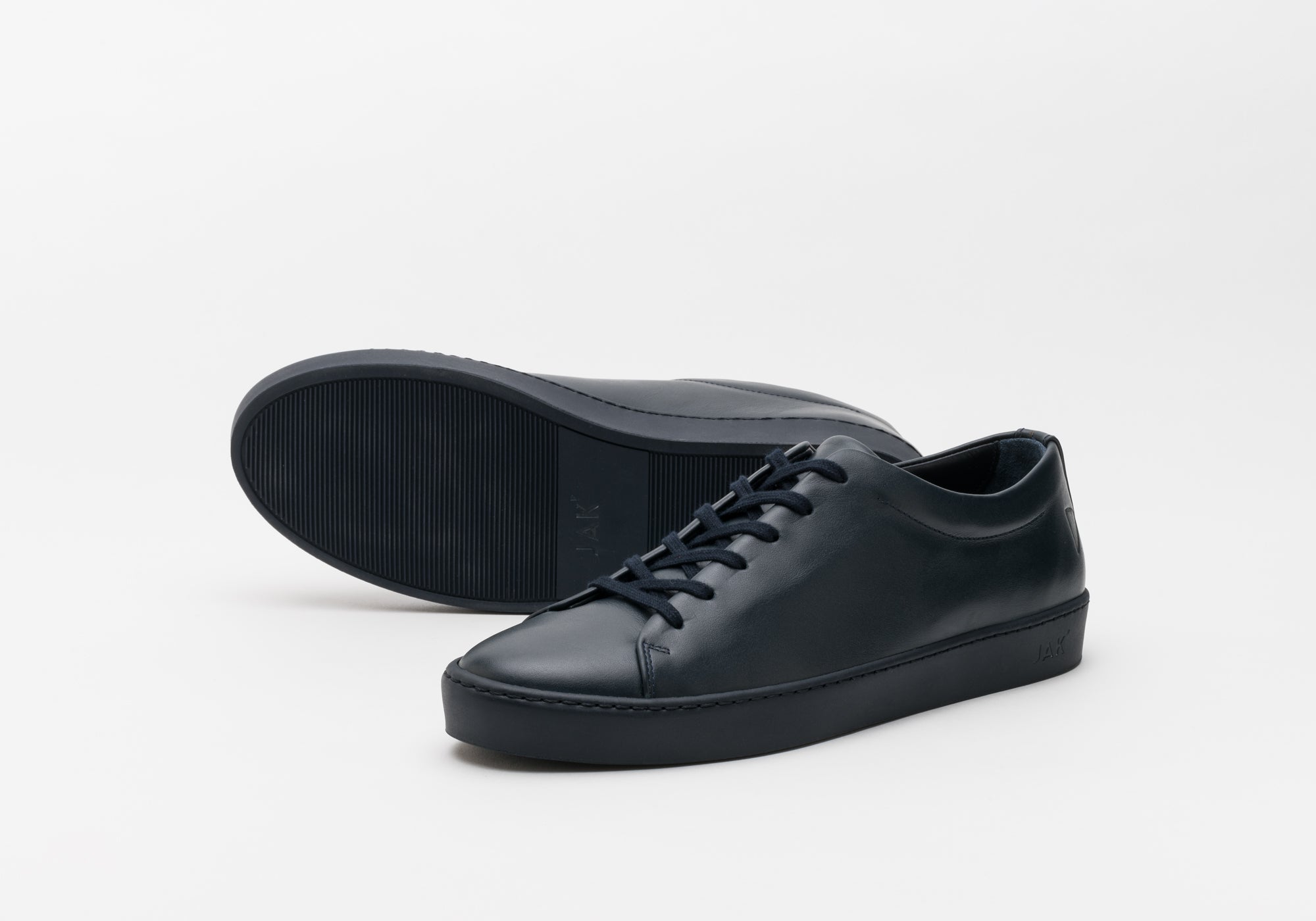 JAK Royal sneakers bleu foncé cuir pleine fleur