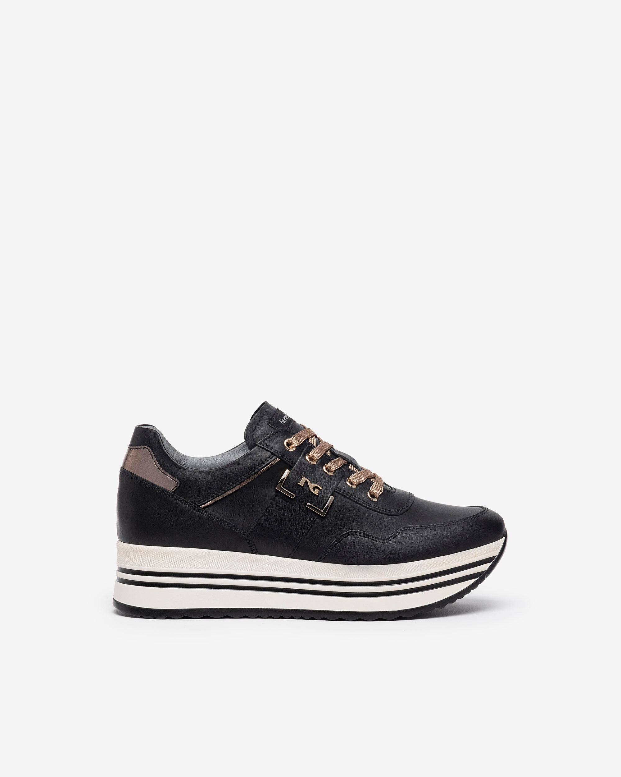 NeroGiardini Sneakers baskets cuir femme DryGo confort quotidien