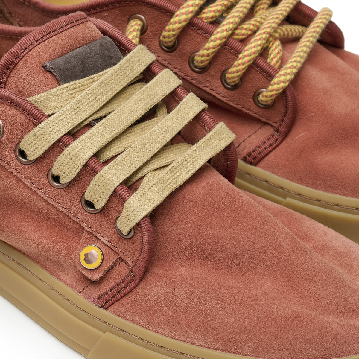Satorisan Heisei Suede baskets Terracota Bronze daim