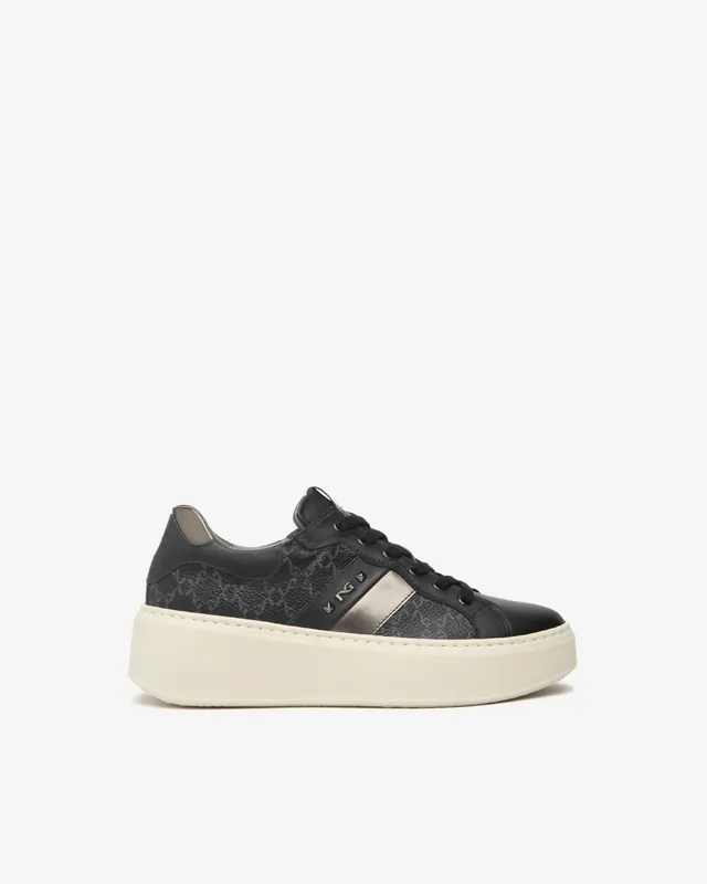 NeroGiardini Sneakers femme cuir daim semelle Memory