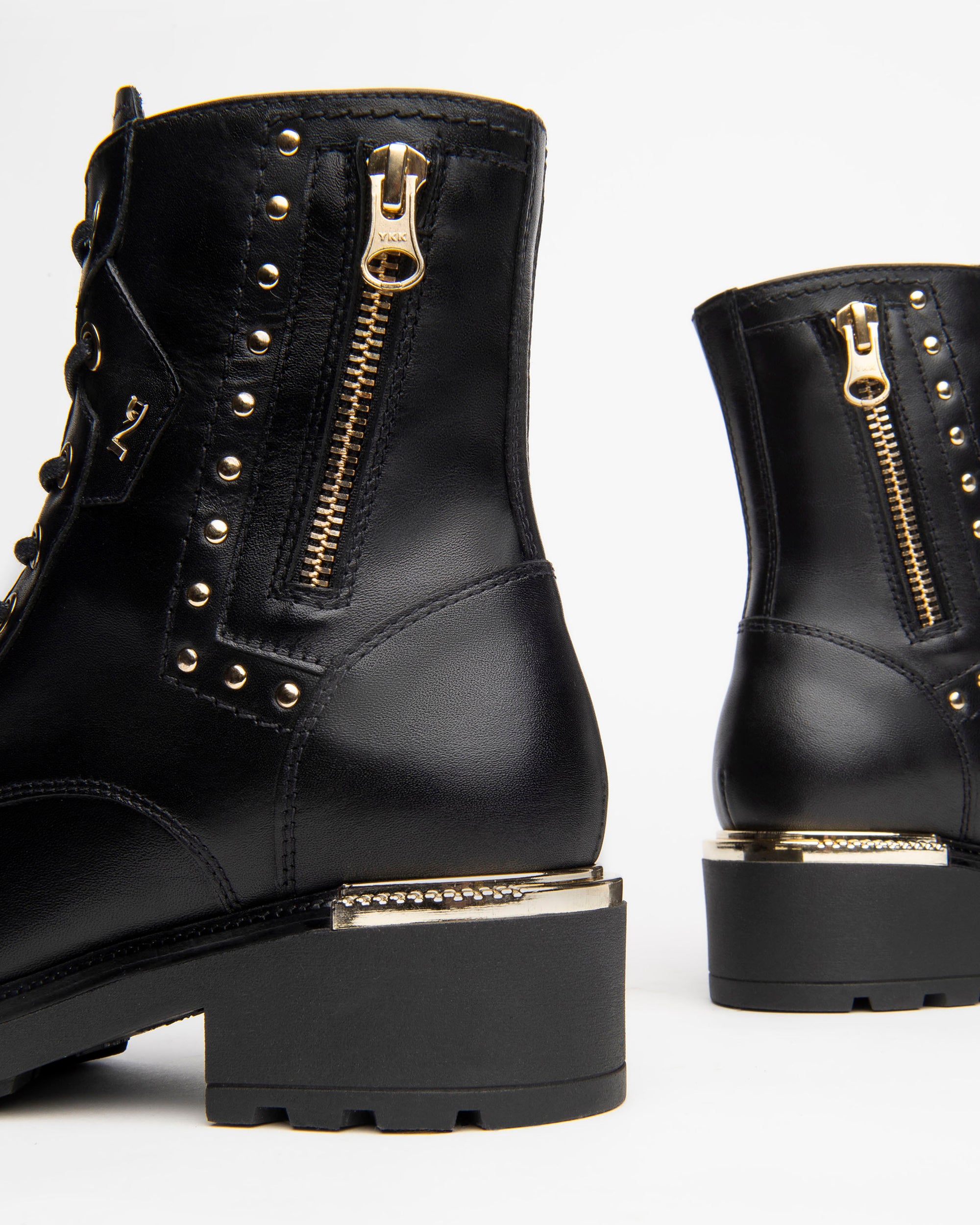 NeroGiardini Bottines Femme Cuir Lacets Talon 4cm