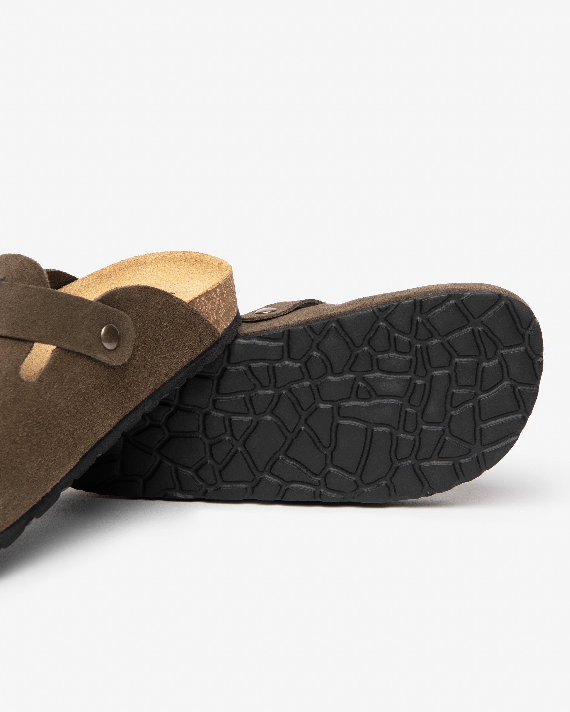 NeroGiardini Mules Femme Cuir Velours Confort Été