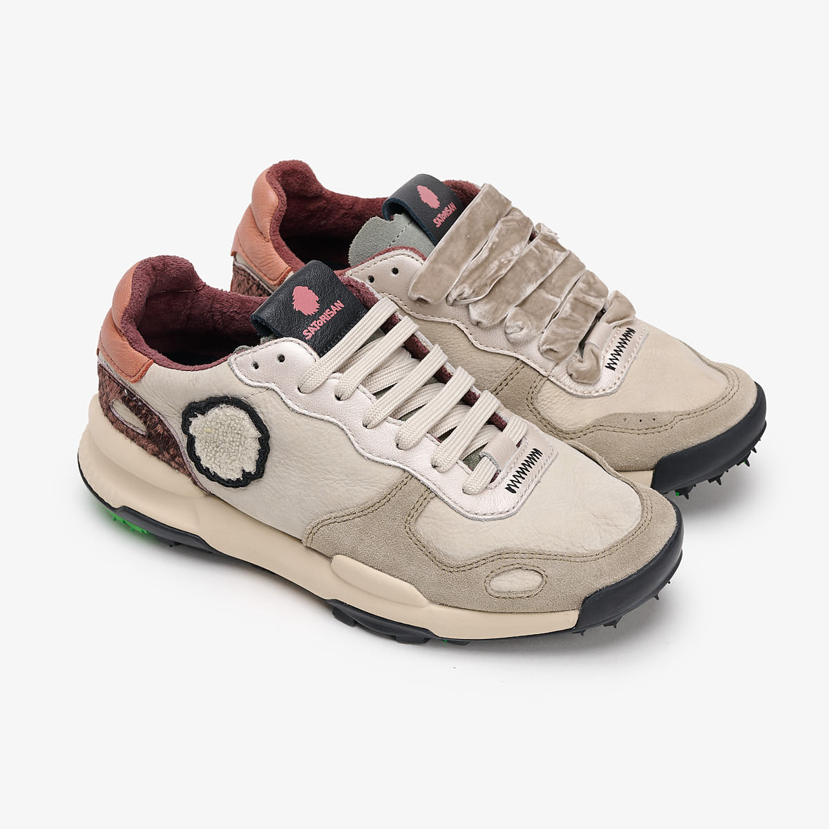 Satorisan Chacrona Premium baskets beige cuir femme
