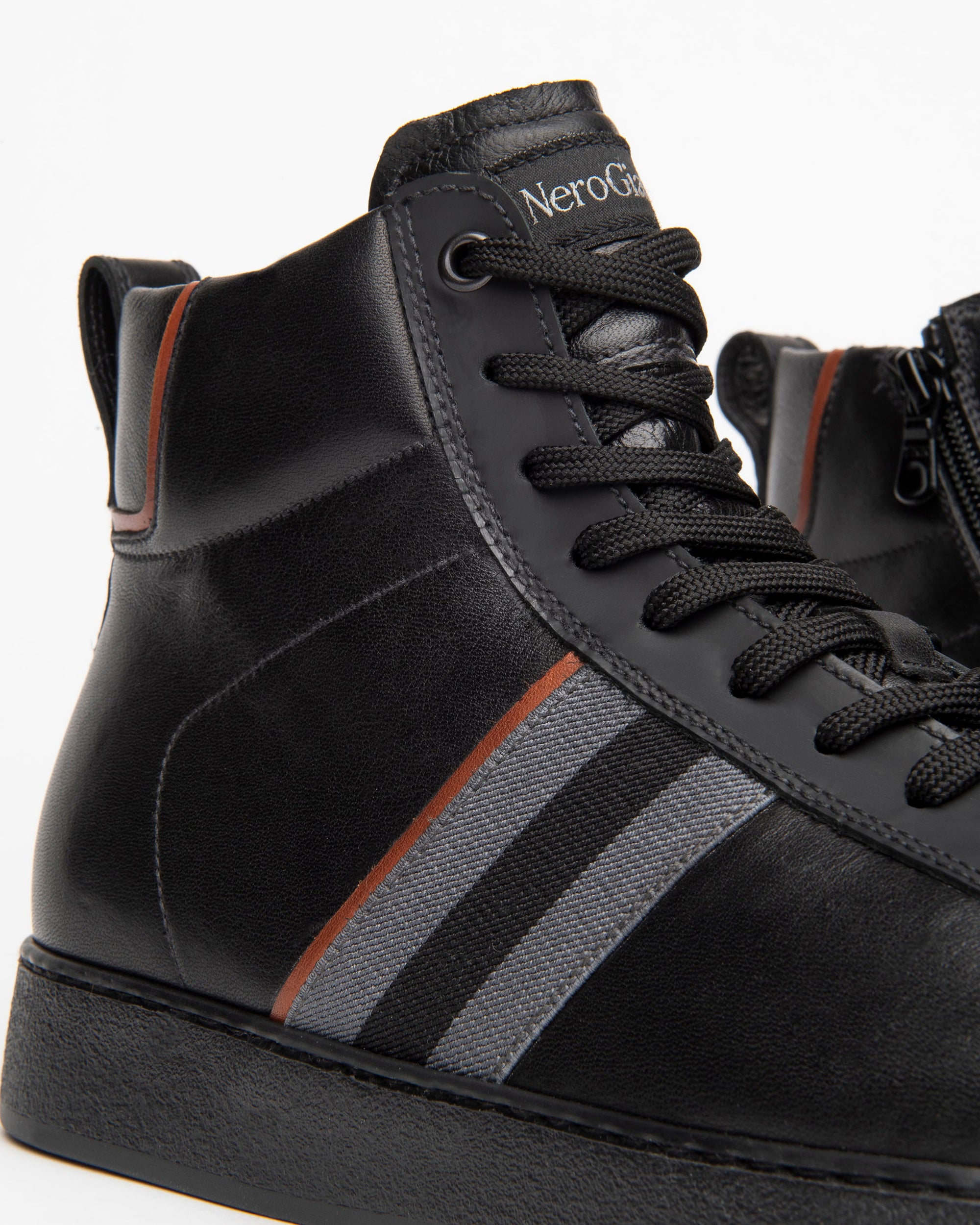 NeroGiardini Sneakers Montantes Cuir Homme 42