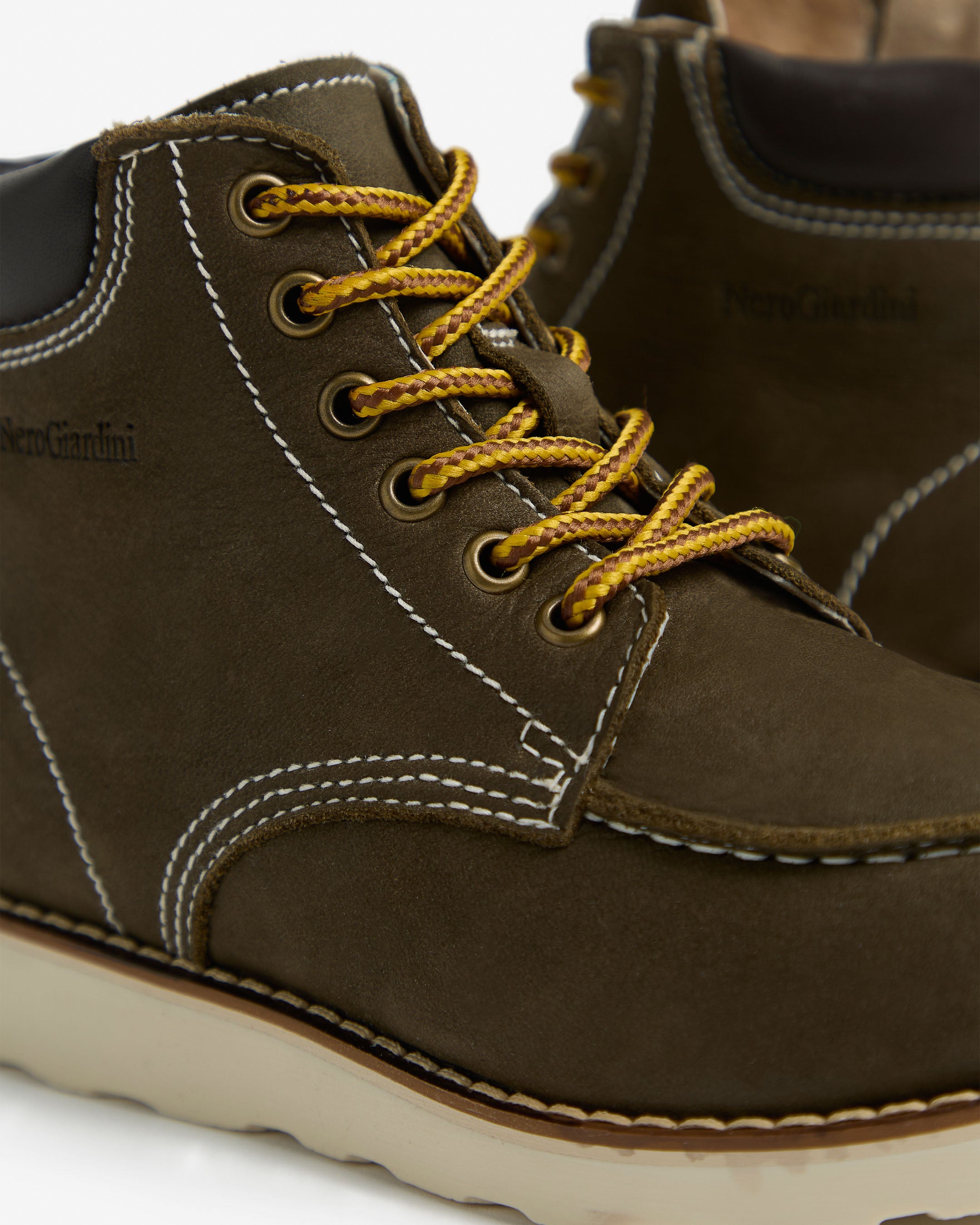 NeroGiardini Bottines Teen cuir garçon hiver