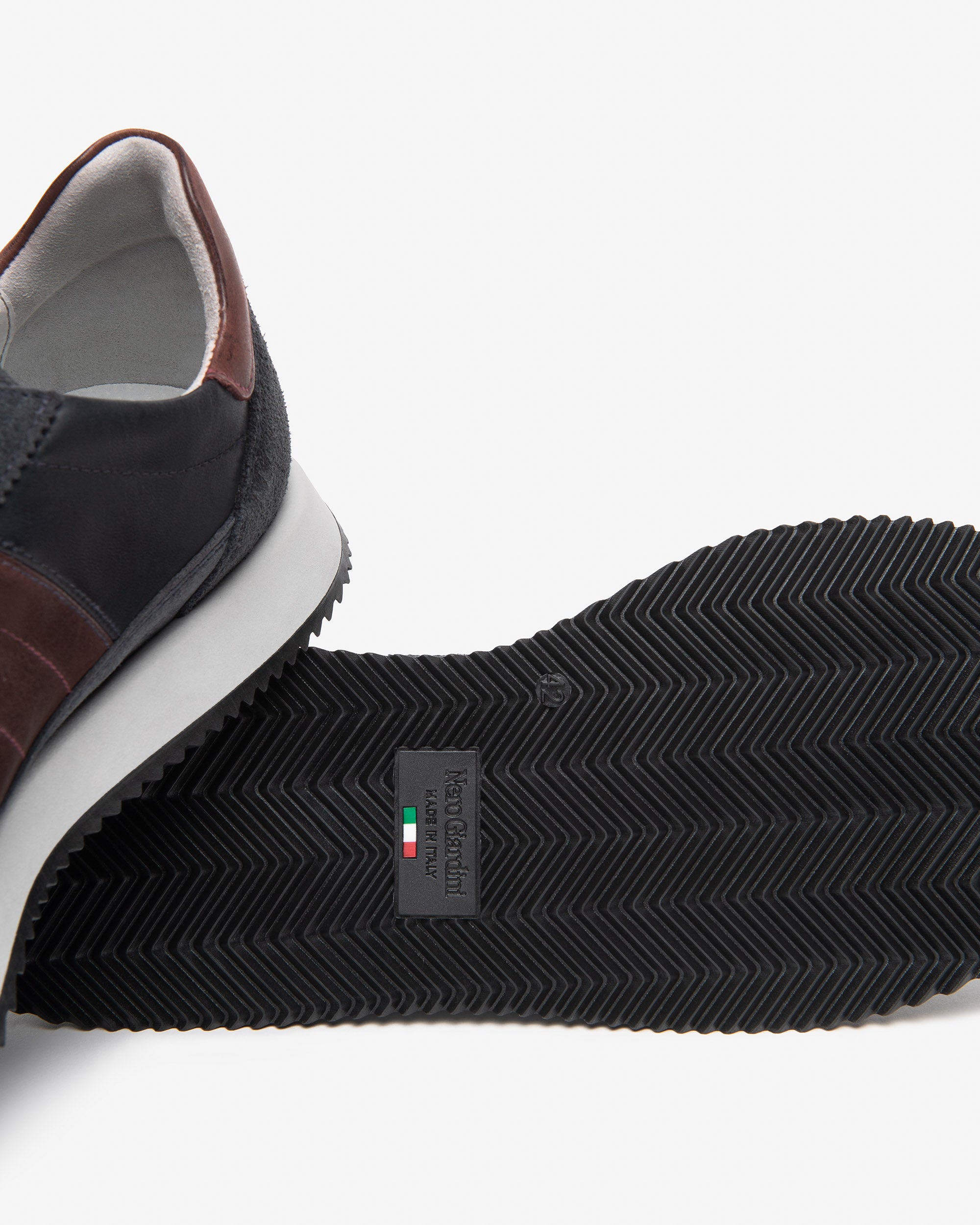 NeroGiardini Sneakers sneakers cuir homme daim logo