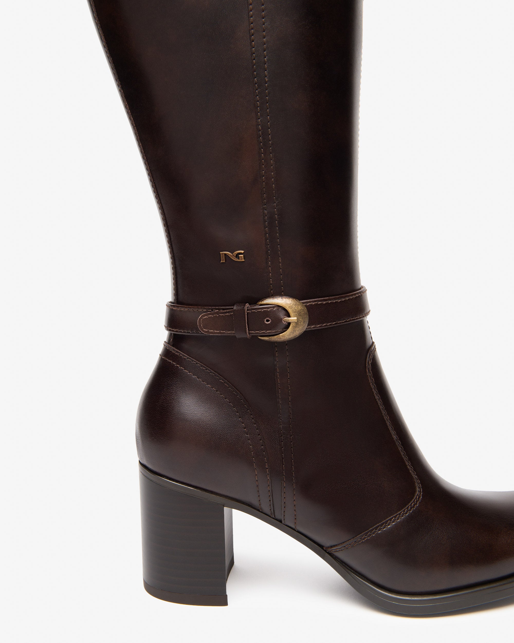 NeroGiardini Bottes Femme en Cuir Pointure 36 Confort