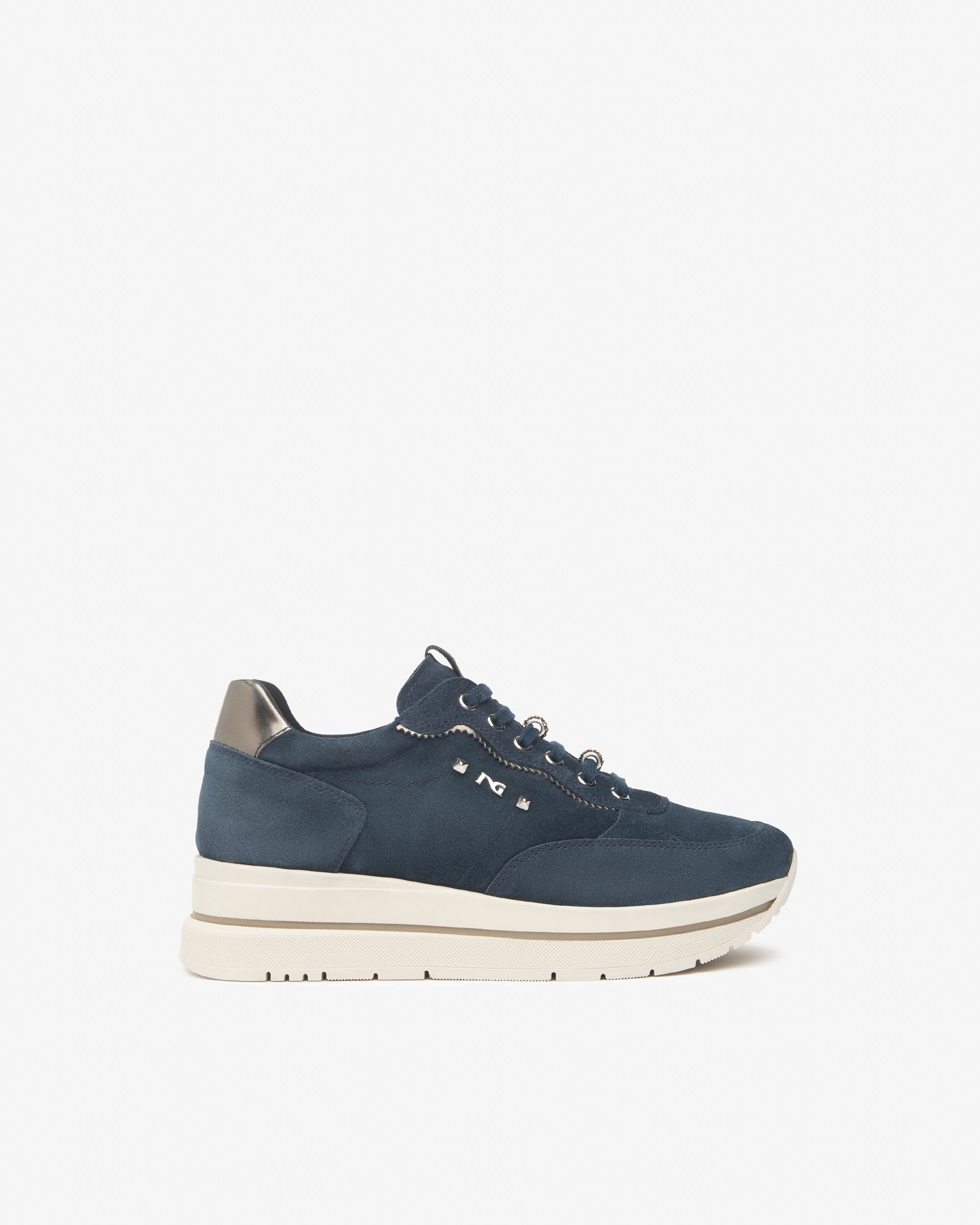 NeroGiardini Sneakers Femme Cuir Velours Memory Taille 38