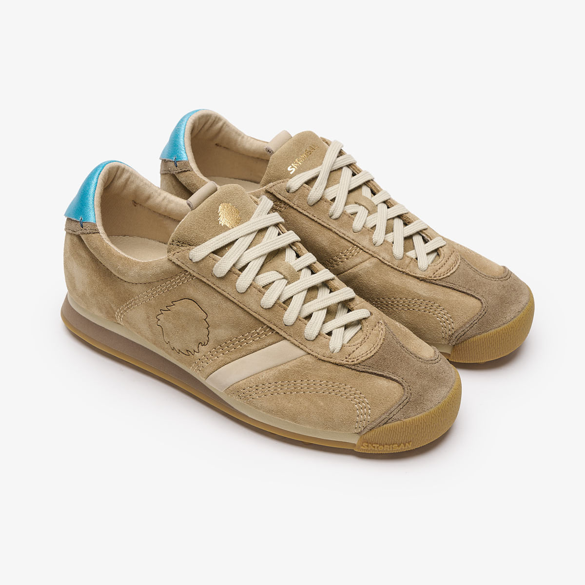 Satorisan Stardust Suede sneakers Faded Chestnut daim