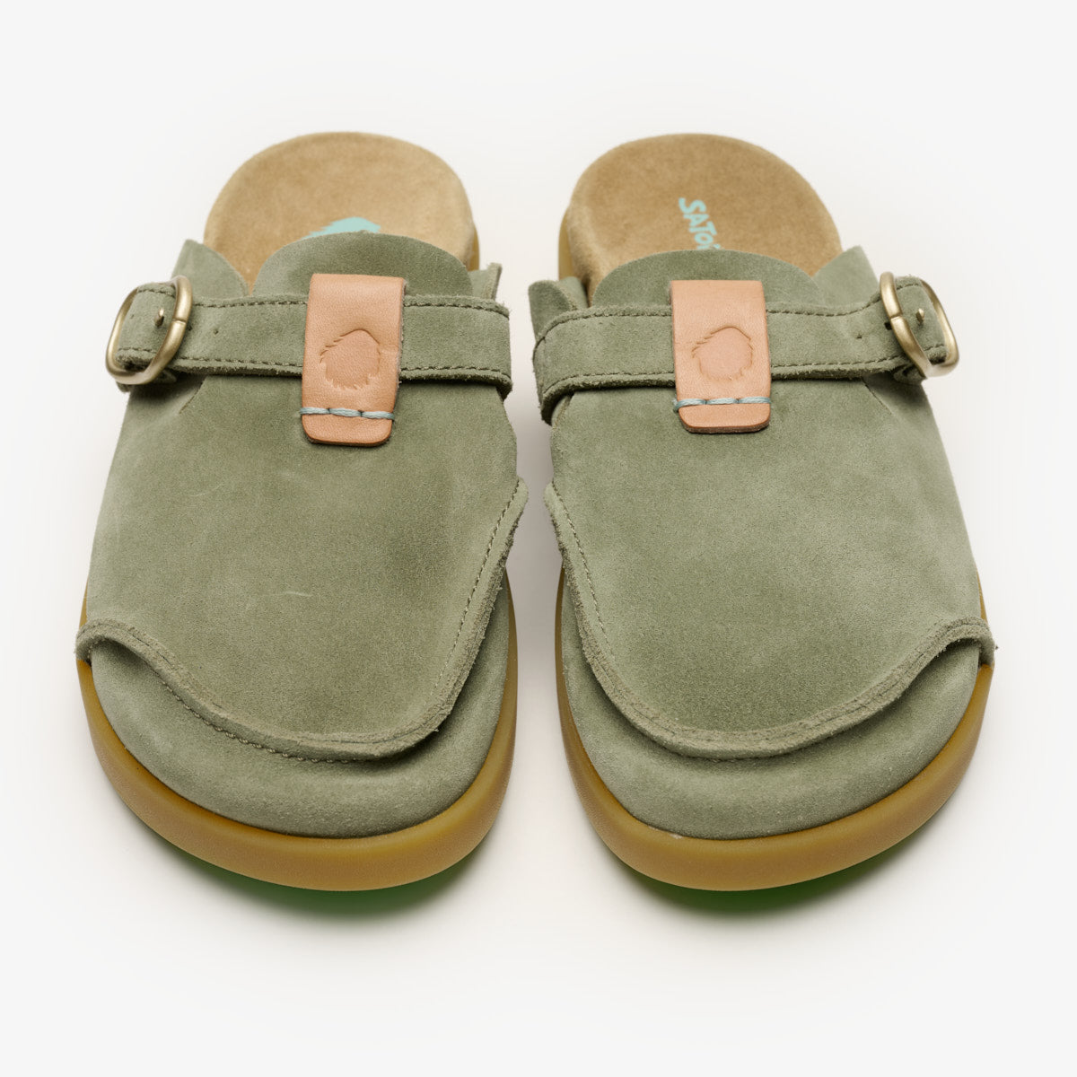 Satorisan Hoote Lux slip on cuir Marshland