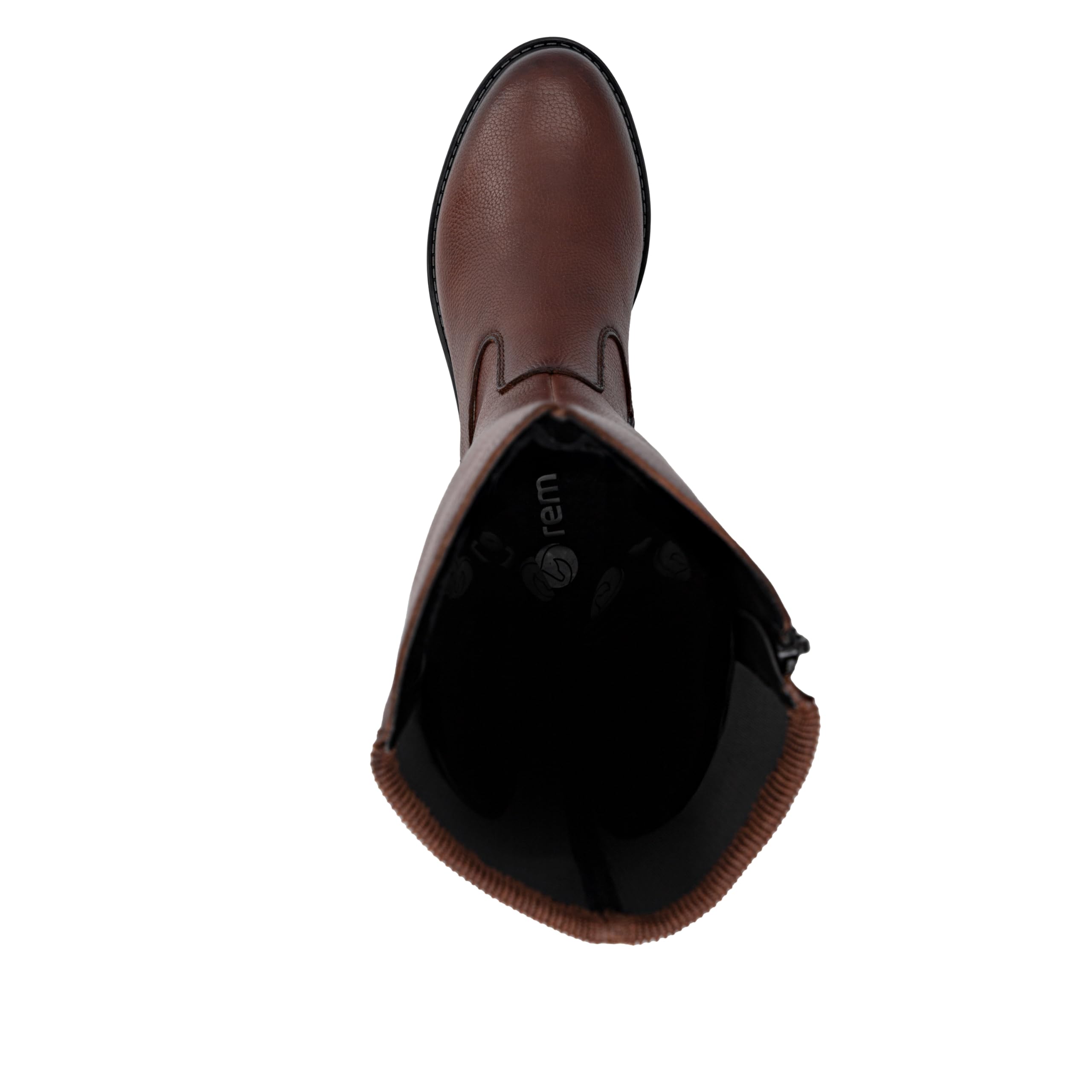 Remonte R6594 bottes femme marron fermeture éclair