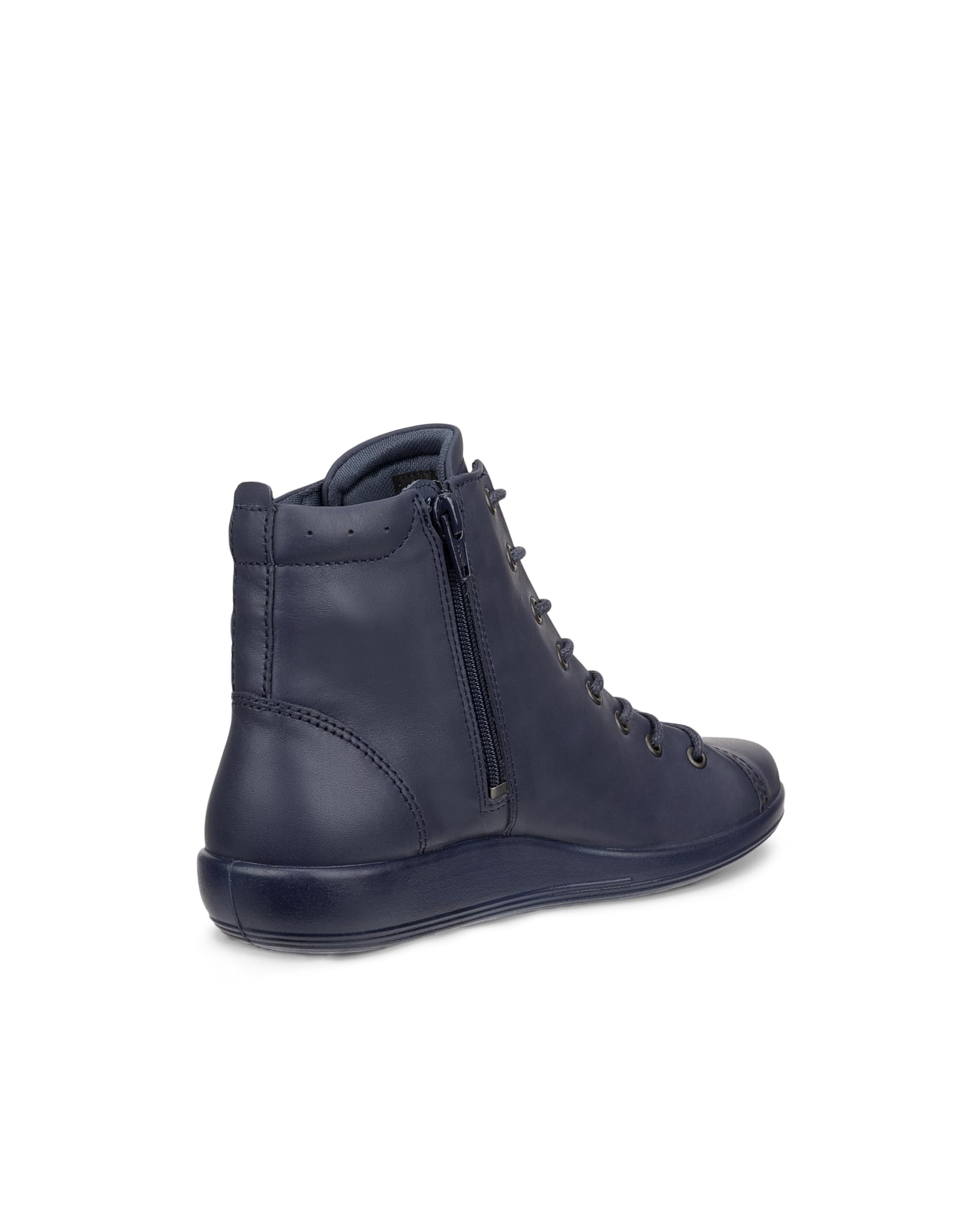 ECCO Soft 7 Baskets Hautes Femme Cuir Noir
