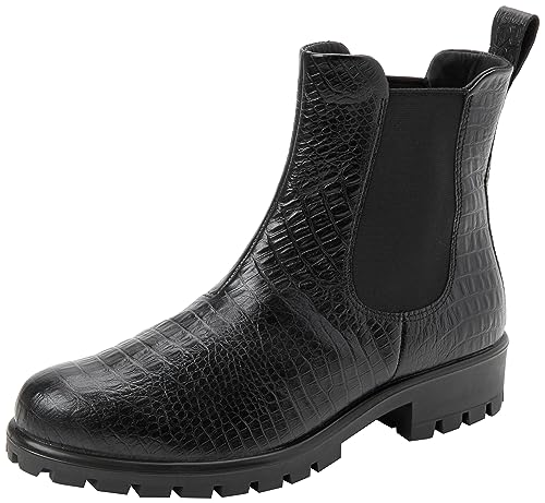 ECCO Modtray bottes femme cuir effet croco 35 EU