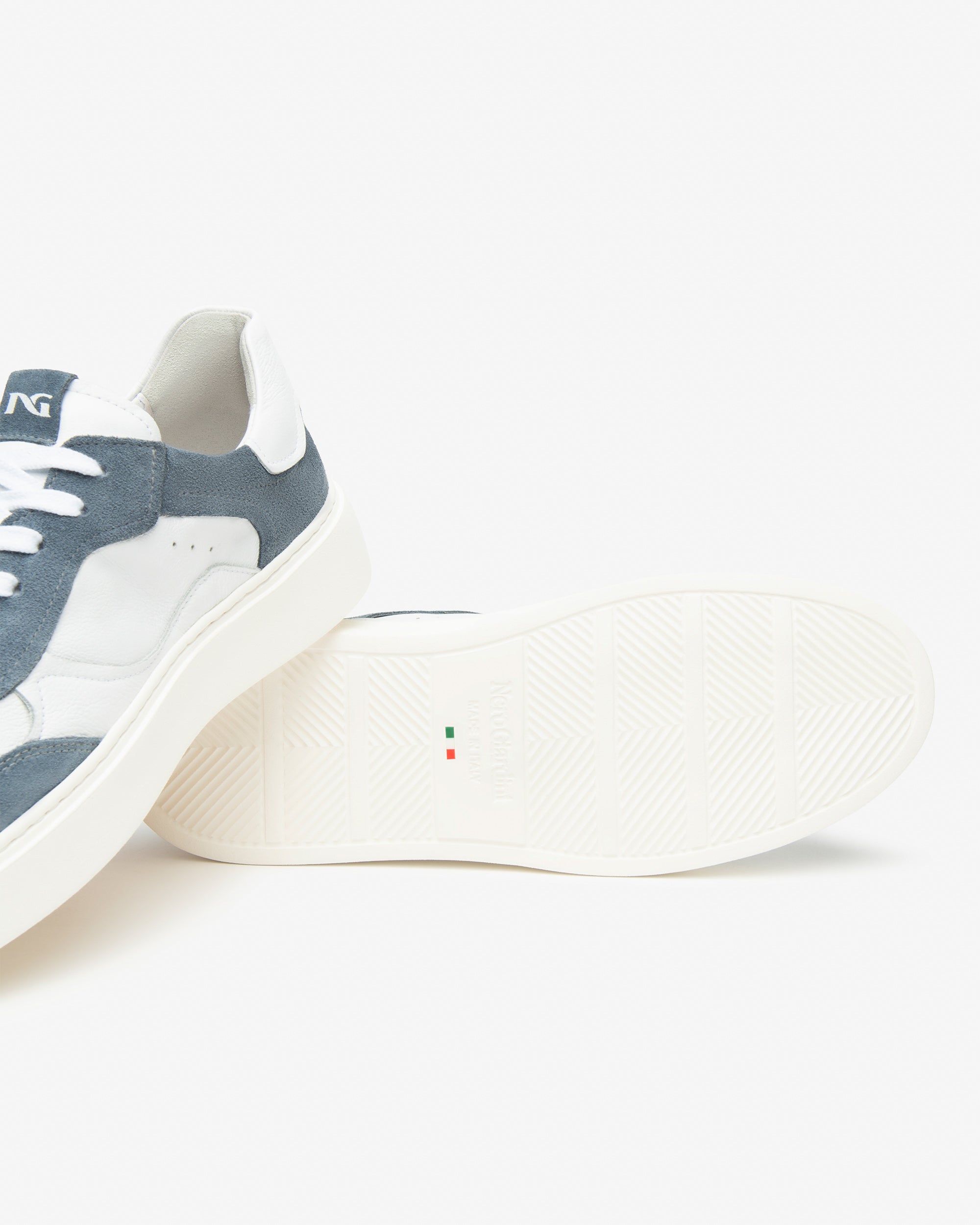 NeroGiardini Sneakers Homme Cuir Velours Minimal Eté