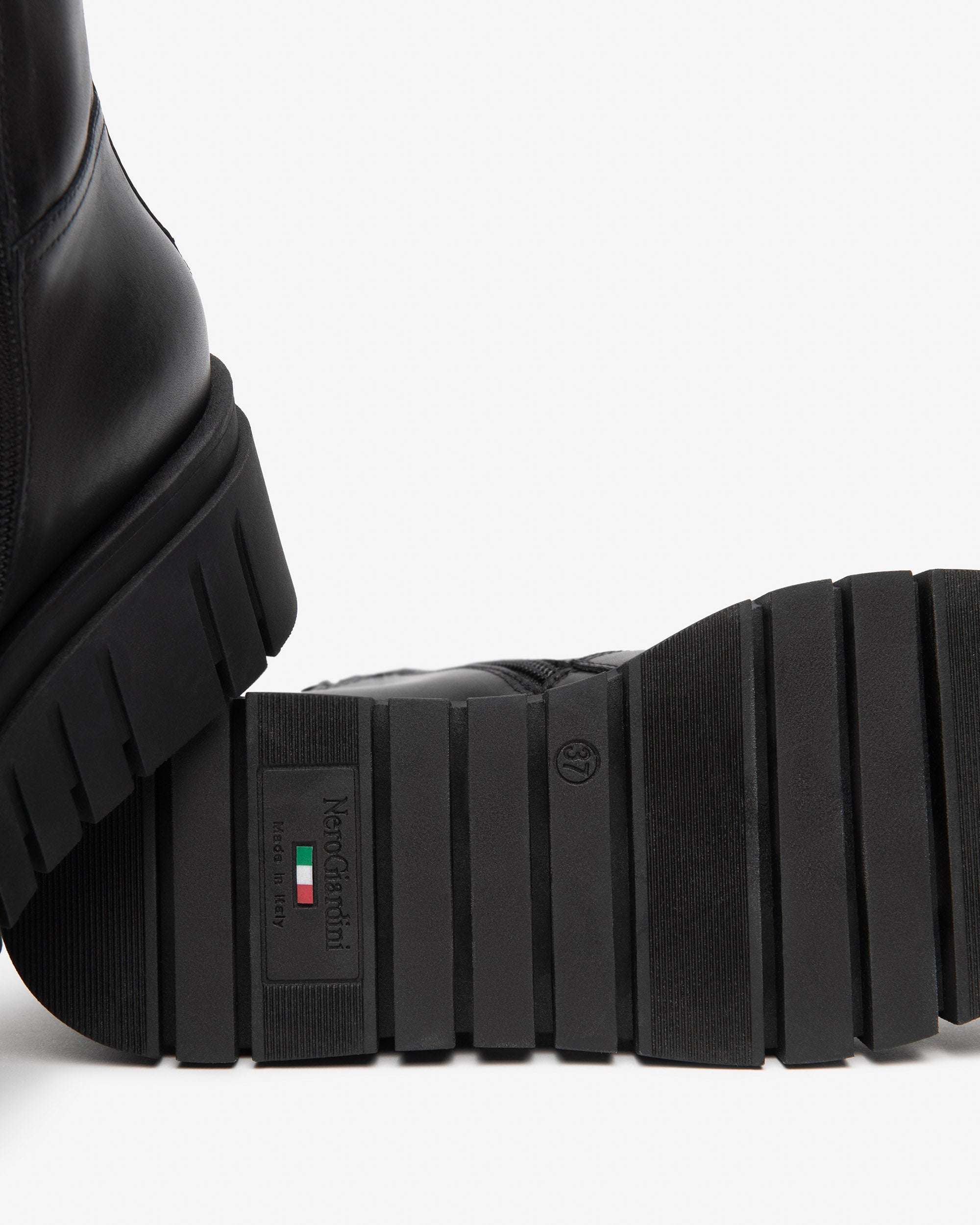 NeroGiardini Bottines bottine femme cuir plateforme