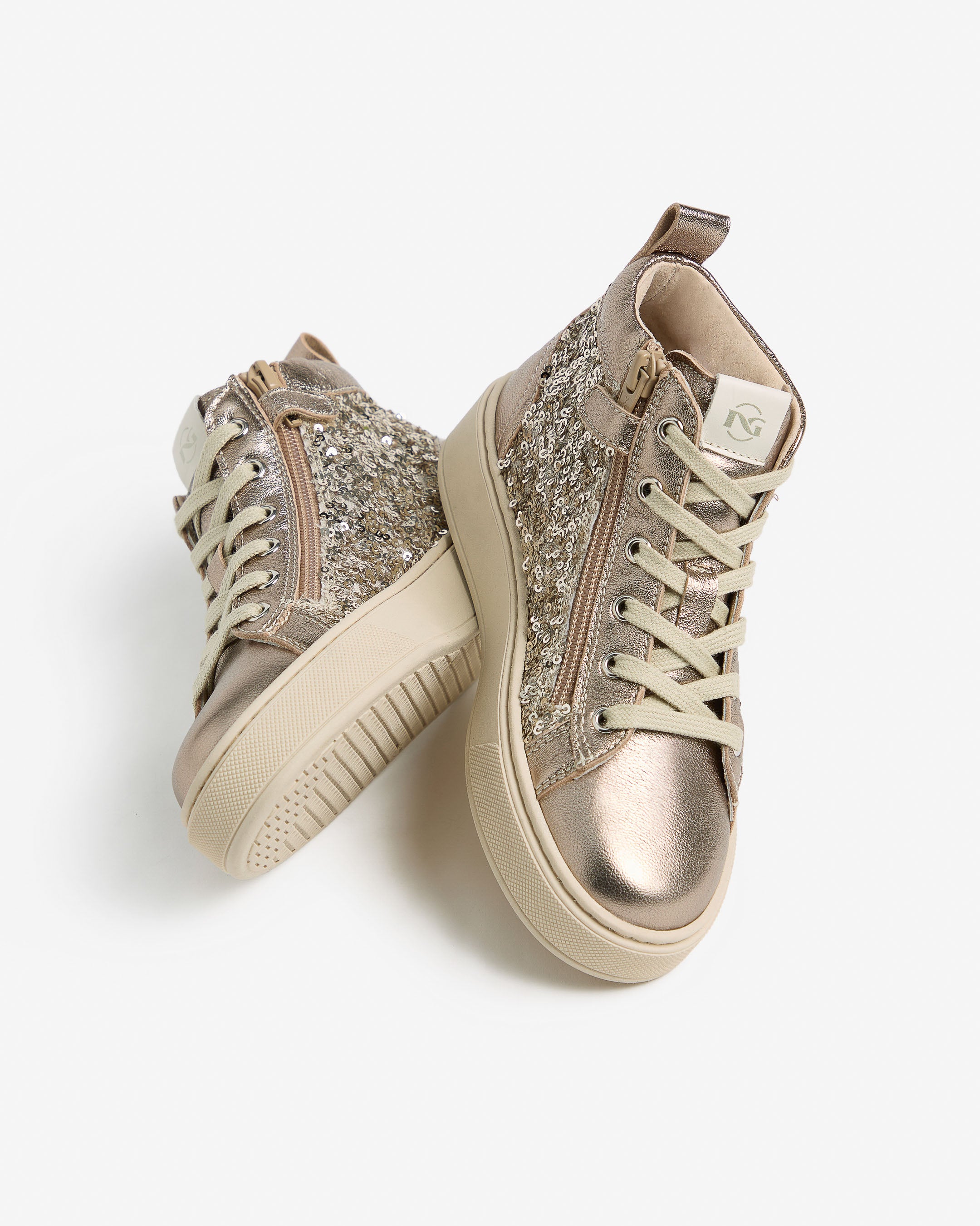 NeroGiardini Sneakers Teen baskets fille cuir tissu DryGo