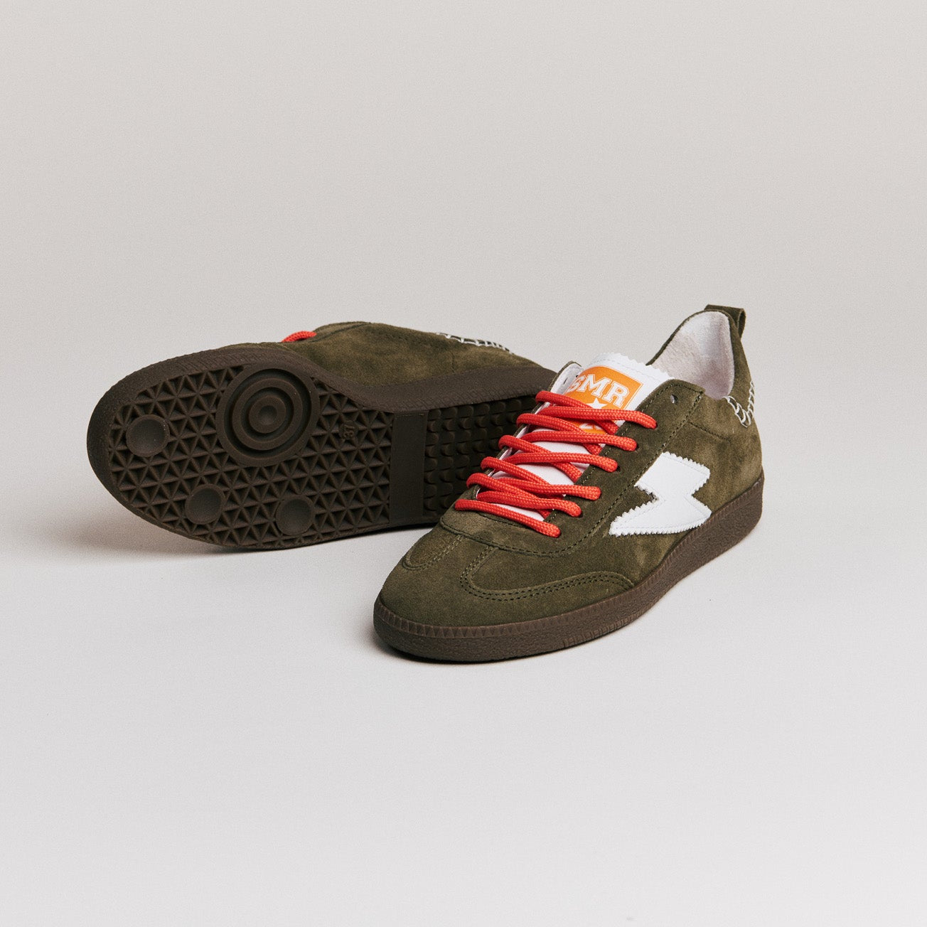 SMR Ashley C379 baskets kaki blanc pointure 36