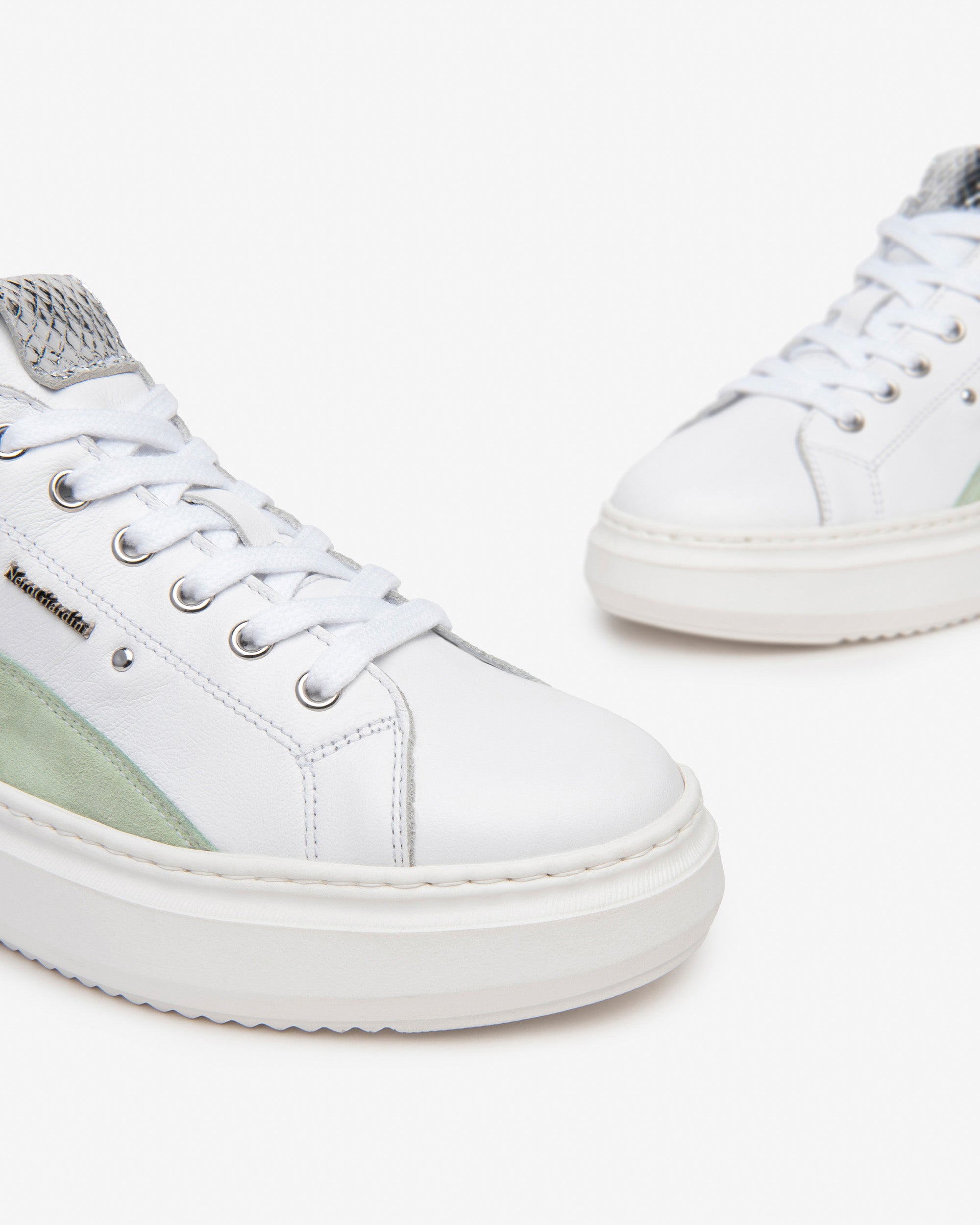 NeroGiardini Sneakers Femme Cuir Daim confort DryGo