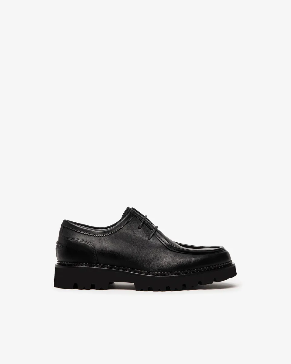 Nerogiardini Chaussures à lacets Homme Cuir Derby Confort