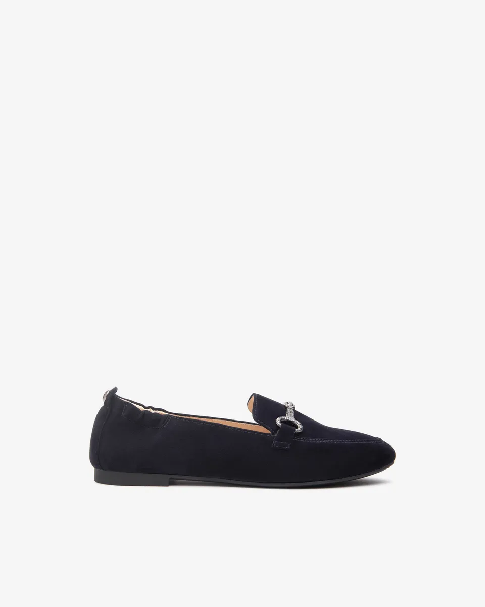 NeroGiardini Mocassins Femme en Cuir Velours Confort
