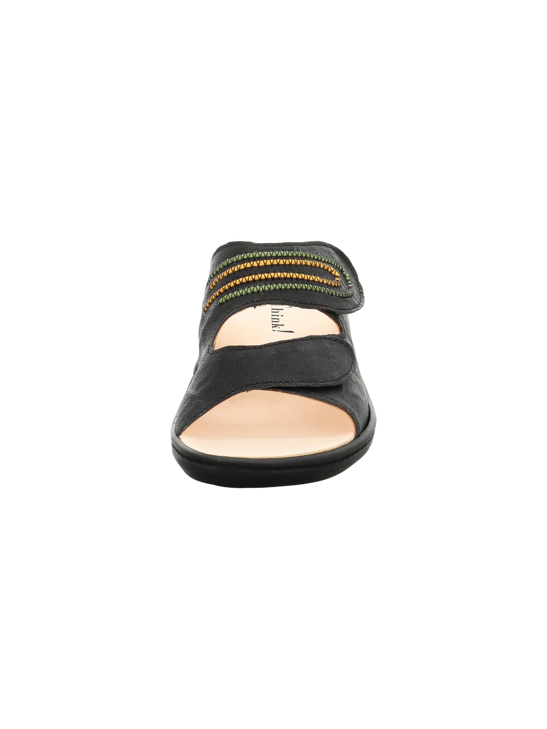 Think Camilla sabot cuir noir 0000 marche confort
