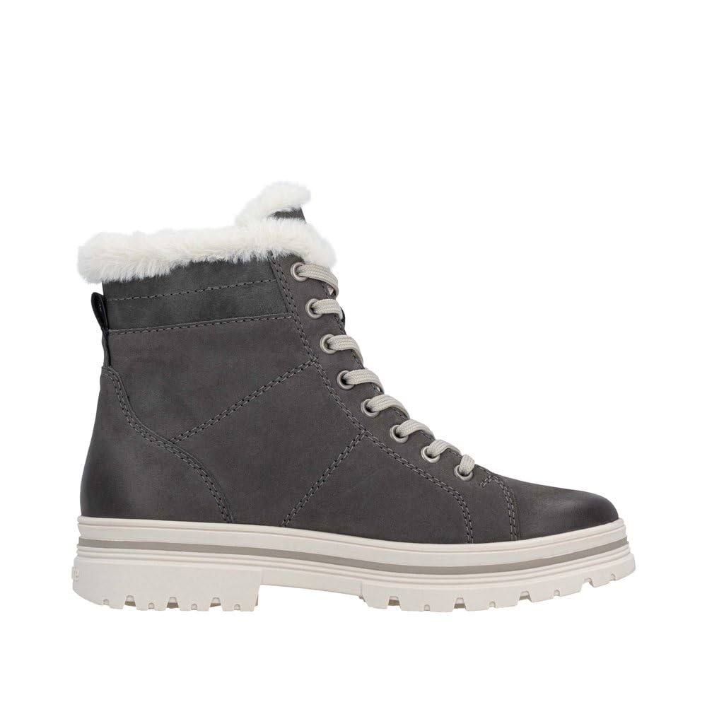 Remonte D2U73 bottes lacets gris 39 EU confort