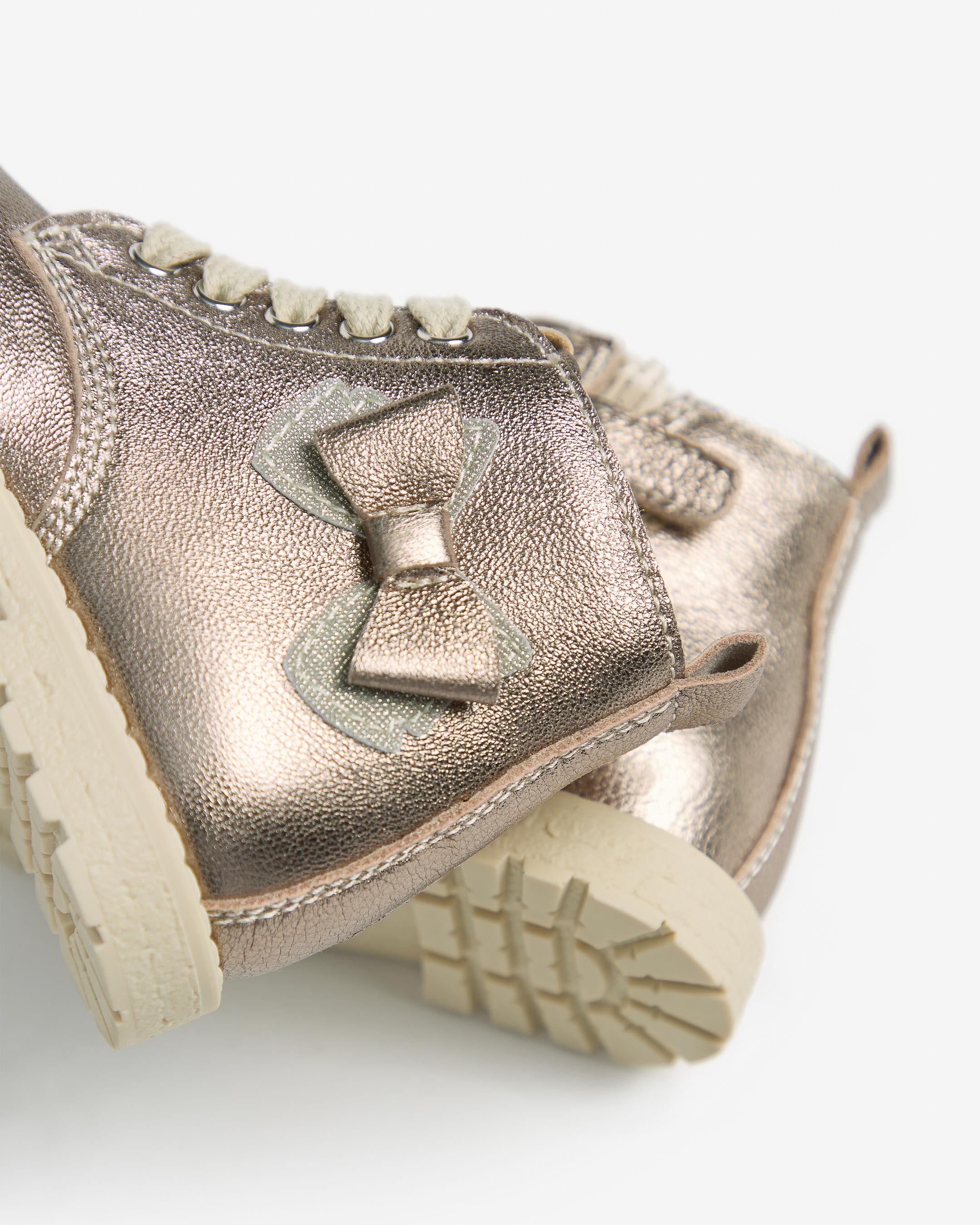 Nerogiardini Bottines Junior Fille Cuir Motardes