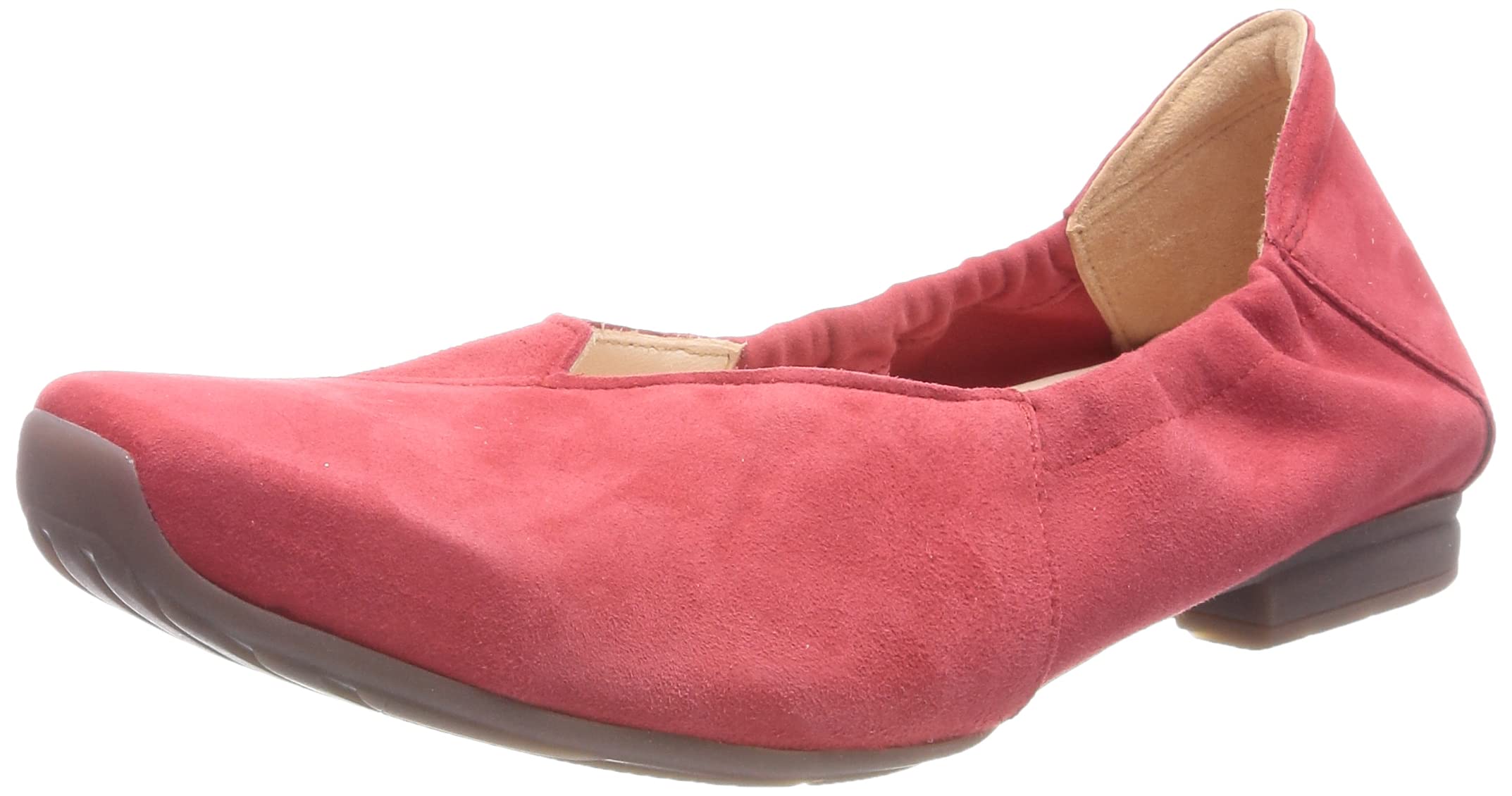 Think Gaudi ballerines femme noir cuir semelle amovible