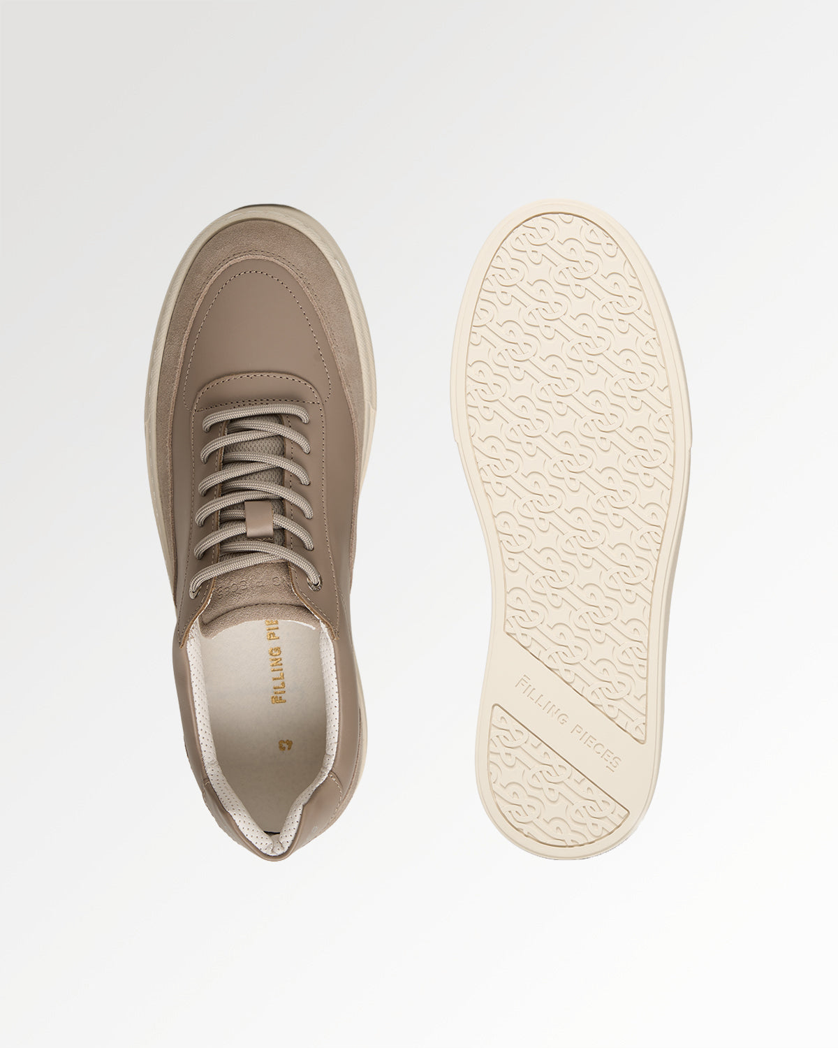Filling Pieces Mondo Viera sneaker cuir pure homme