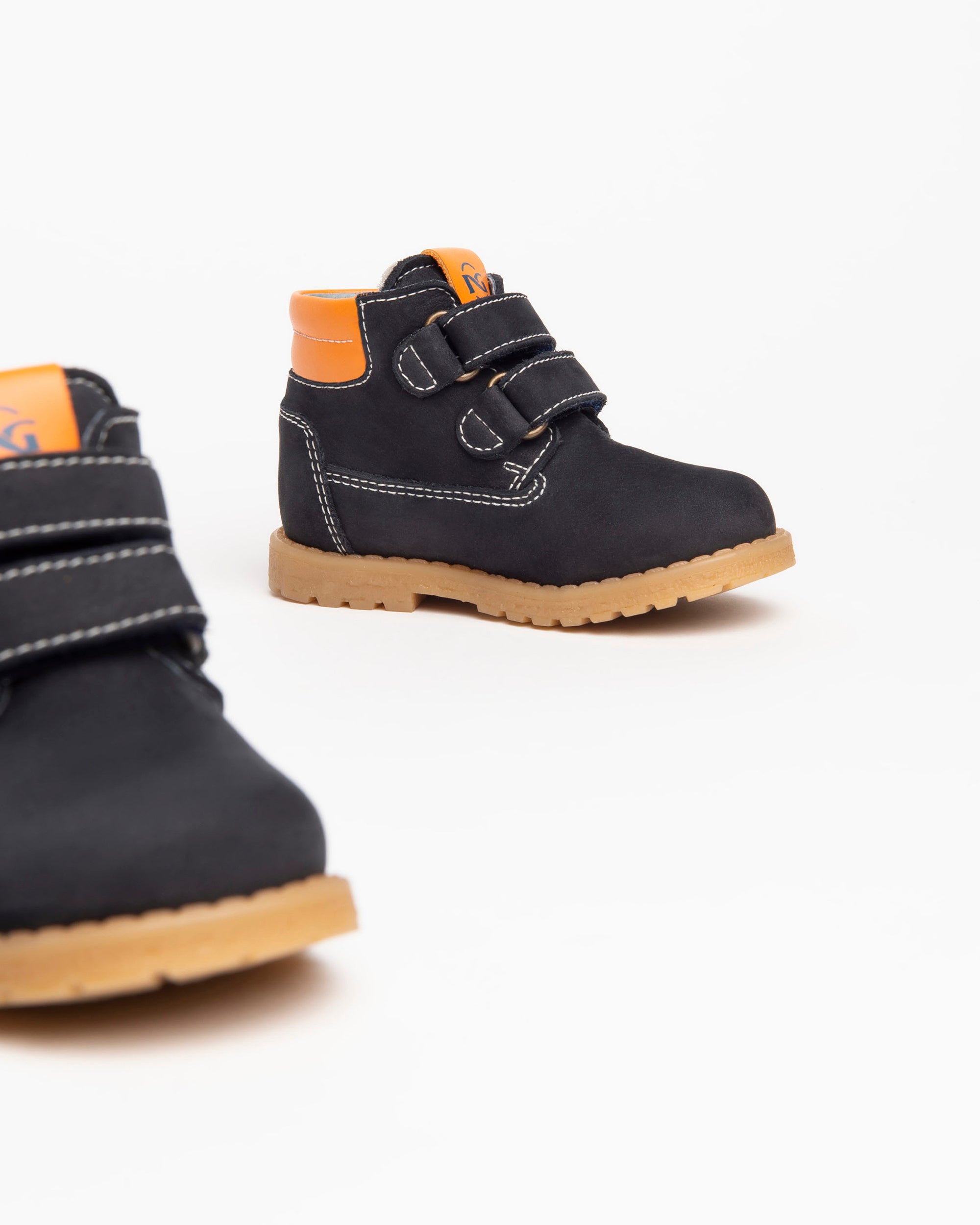 Nerogiardini Bottines Baby Garçon Cuir Scratch