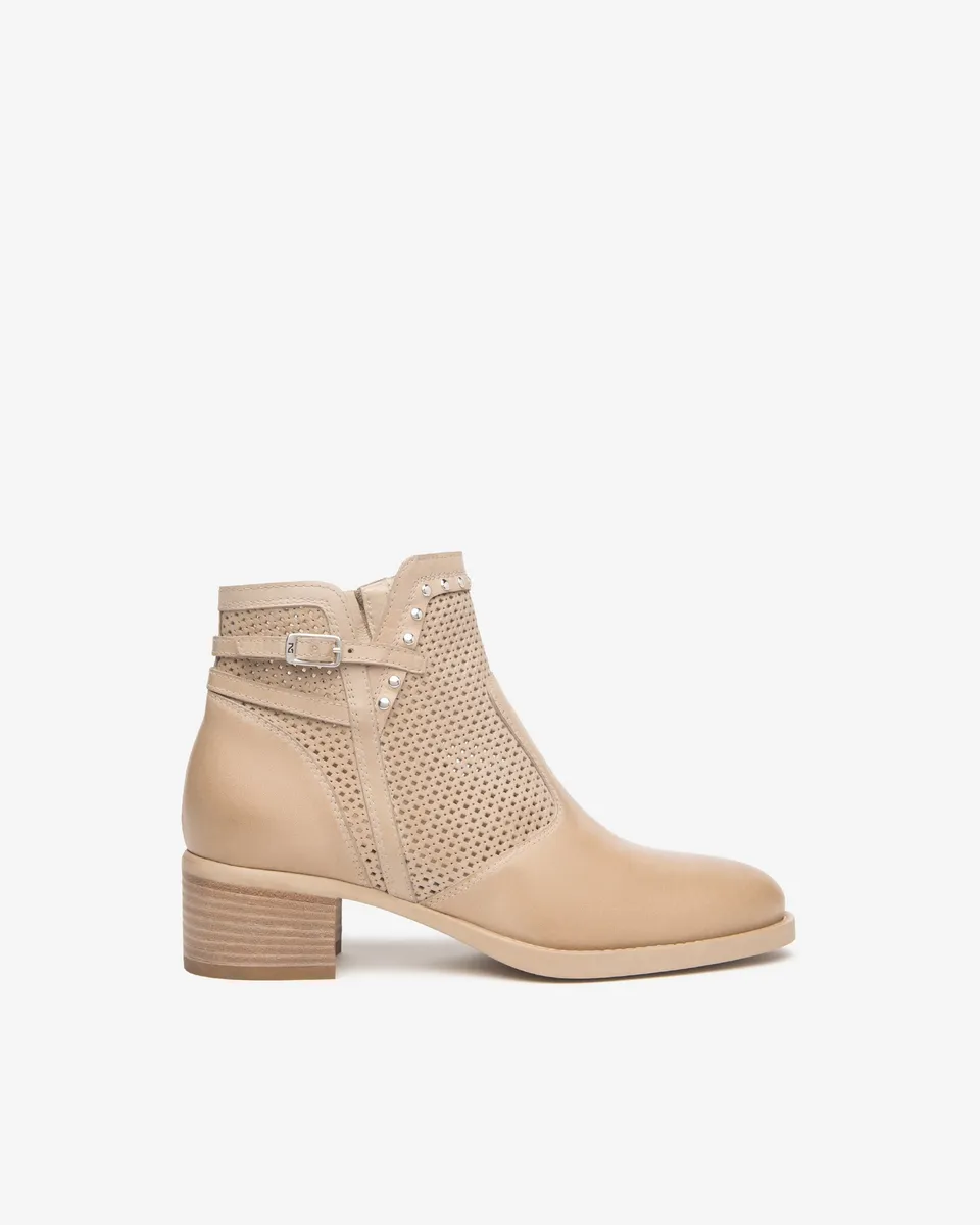 Nerogiardini Bottines Bottines Femme Cuir Memory