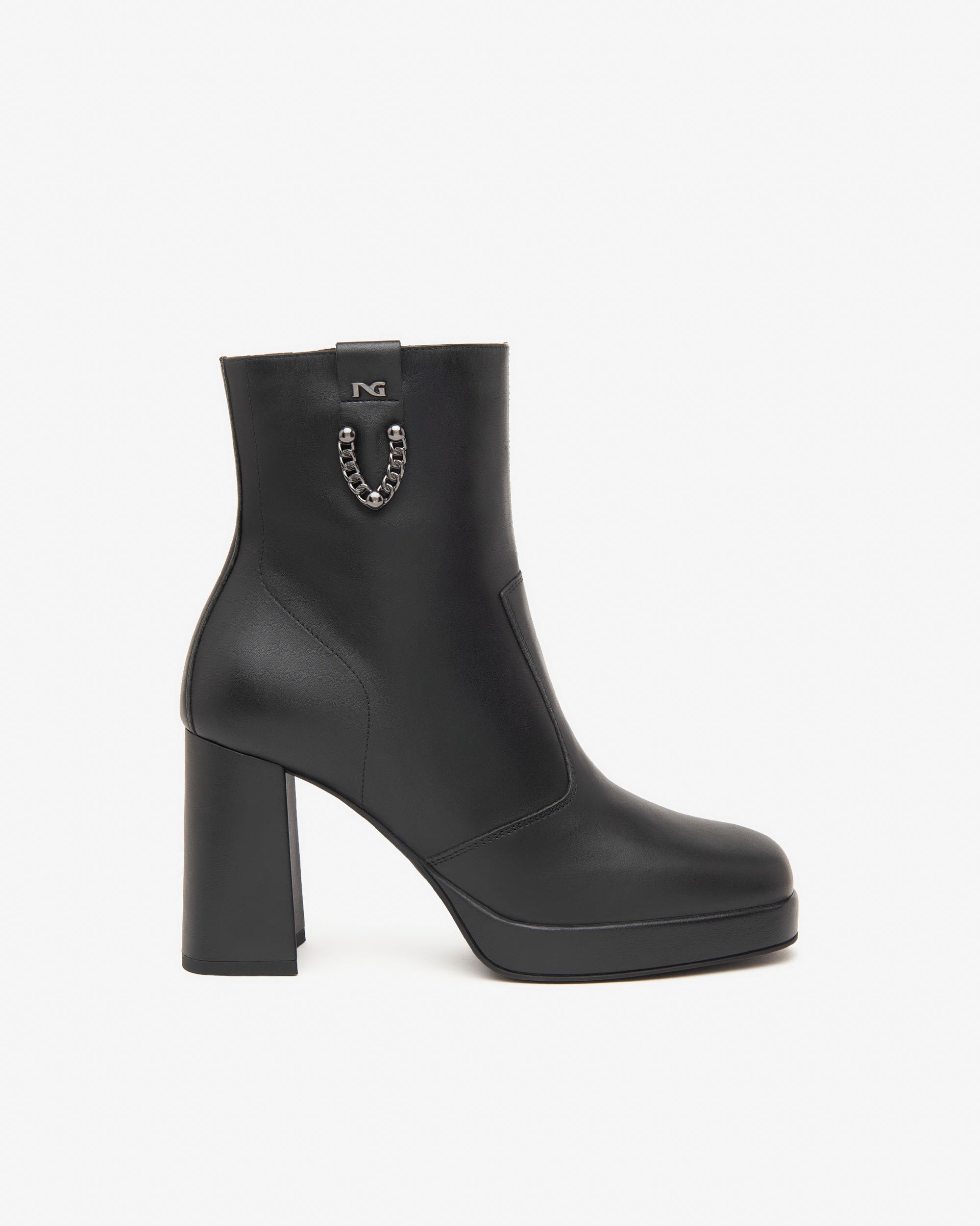 NeroGiardini Bottines femme cuir confort ville