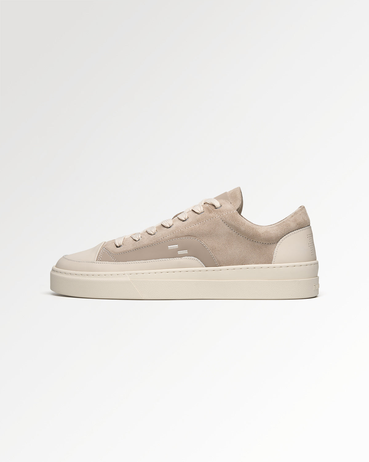 Filling Pieces Riviera baskets crème suède cuir