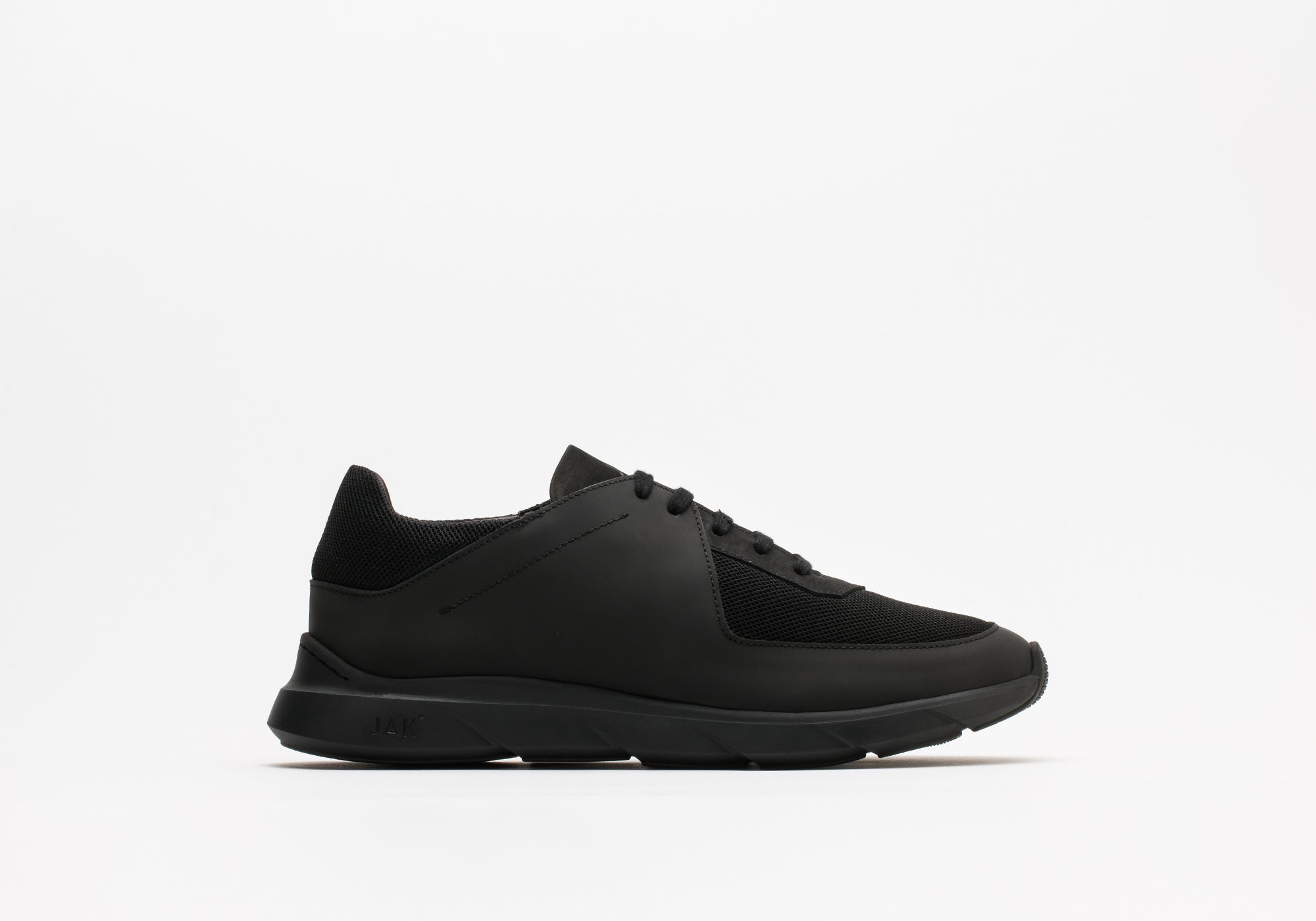 JAK G3 Black sneakers cuir noir mixte