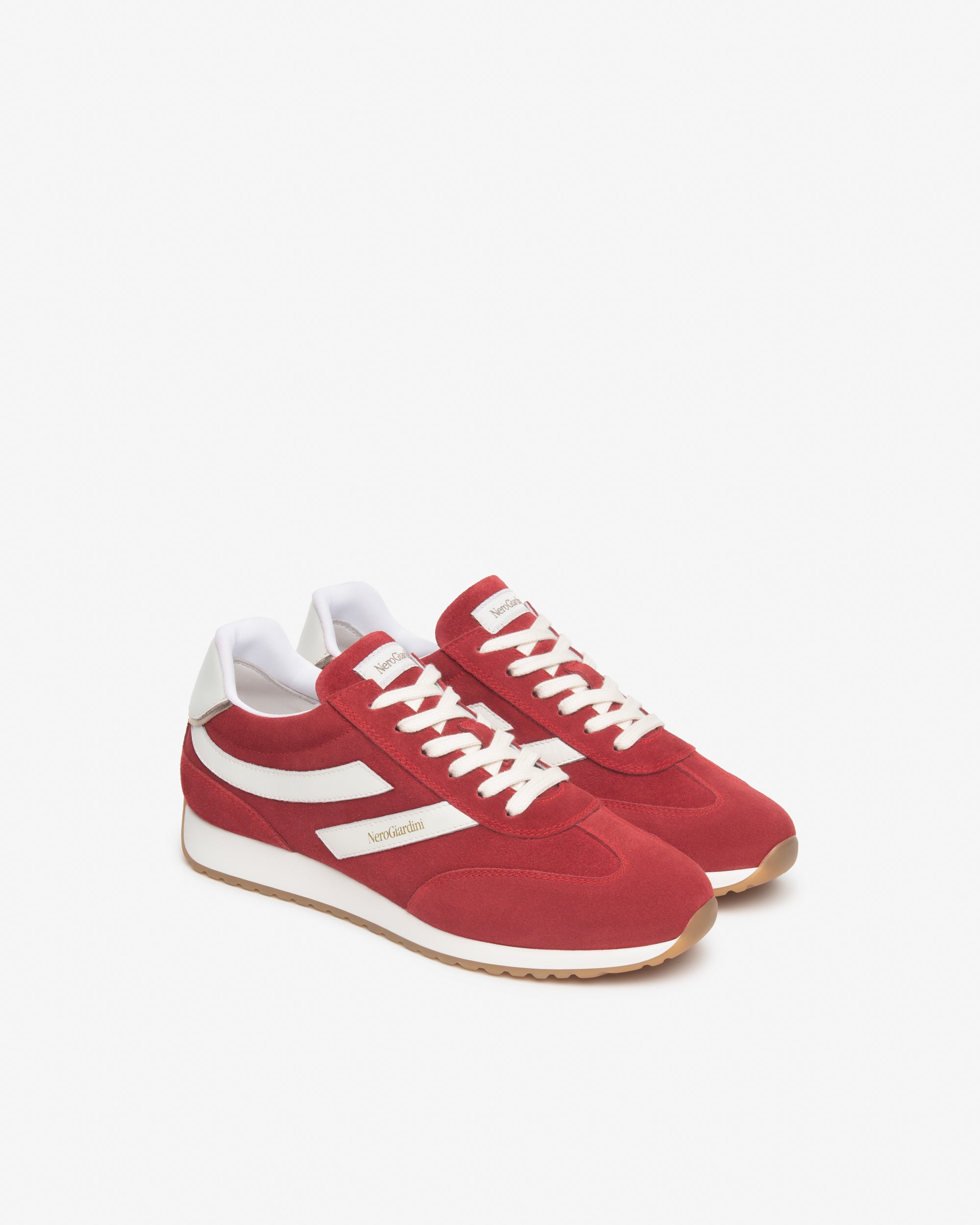 Nerogiardini Sneakers Femme Cuir Velours Memory Été