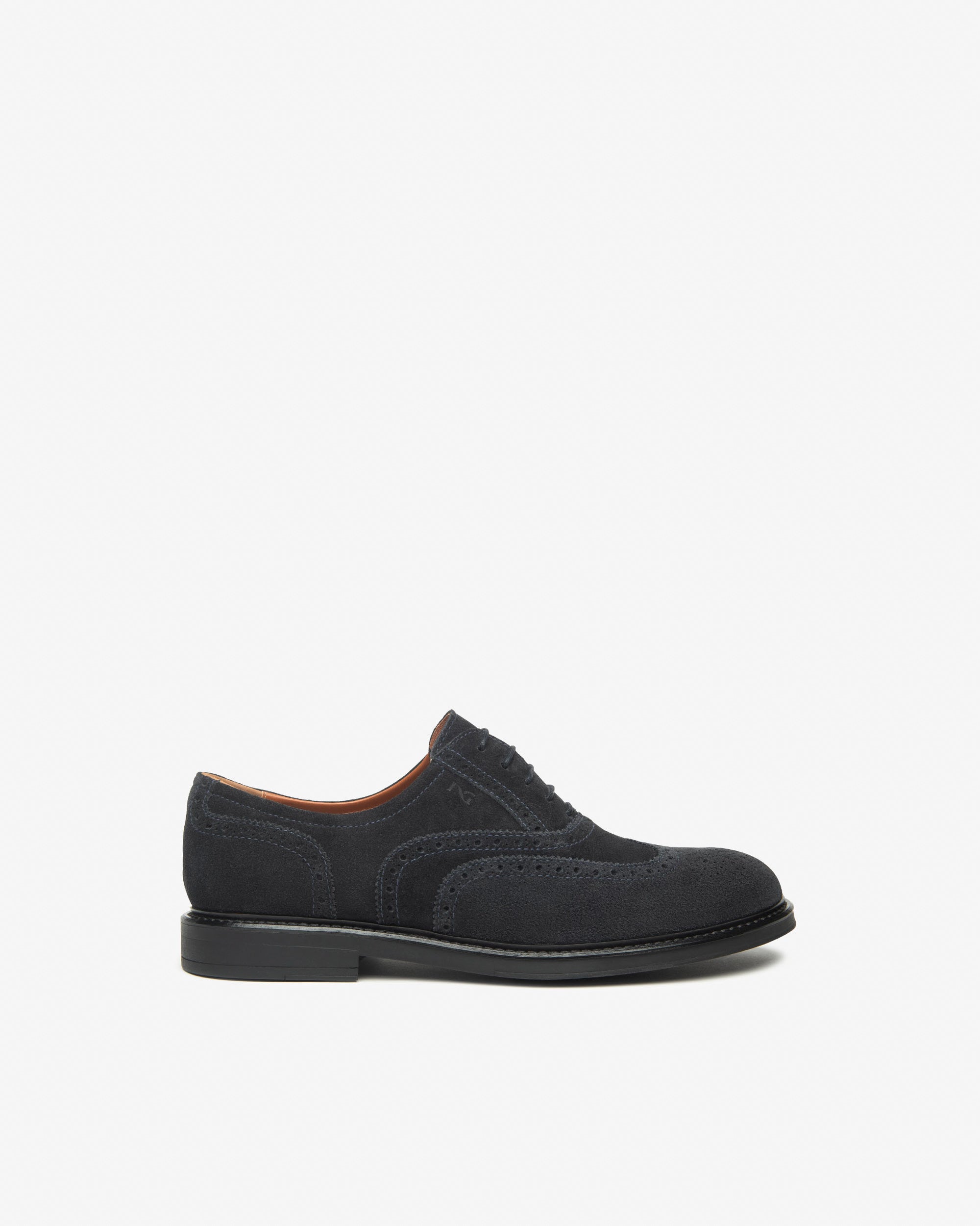 Nerogiardini Chaussures à Lacets Homme Velours Ville