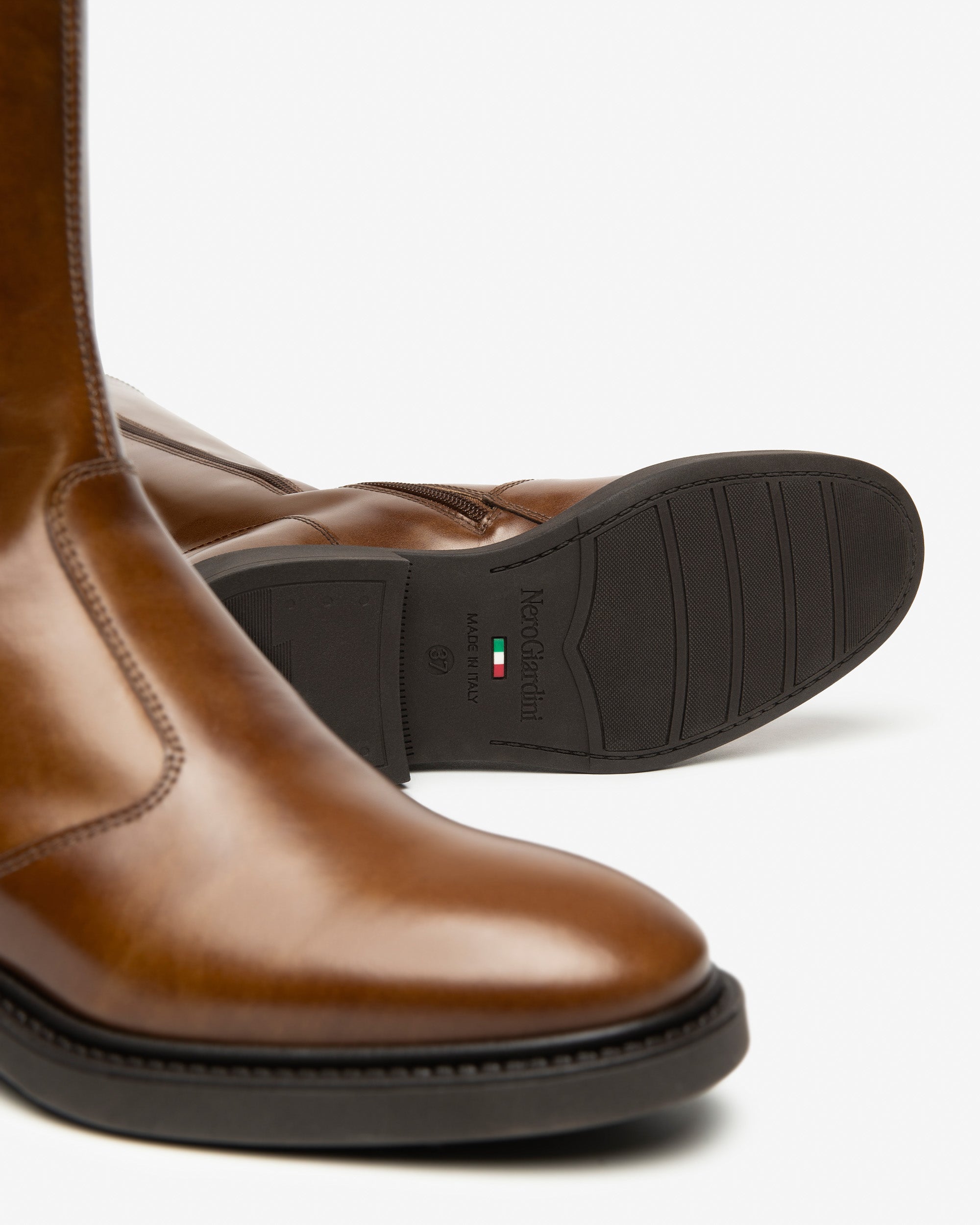 NeroGiardini Bottes Femme en Cuir Pointure 35 Hiver