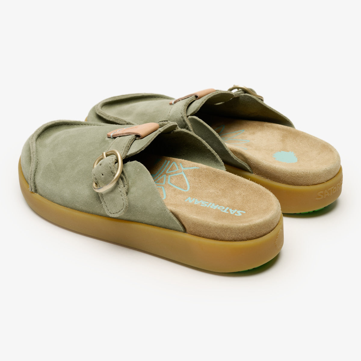 Satorisan Hoote Lux slip on cuir Marshland