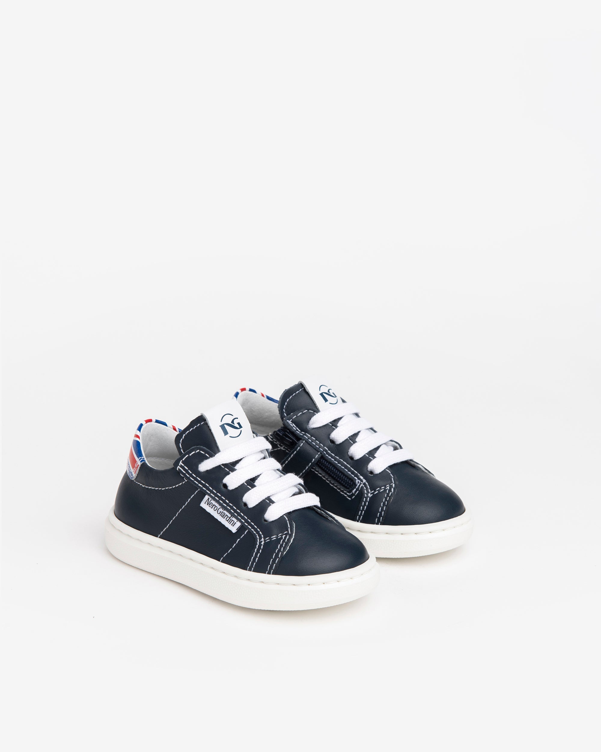 NeroGiardini Sneakers Baby Garçon Cuir Premiers Pas