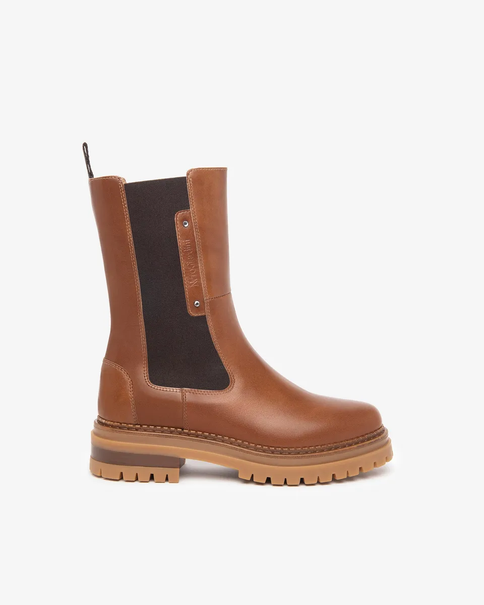 NeroGiardini Bottines Chelsea cuir femme automne-hiver