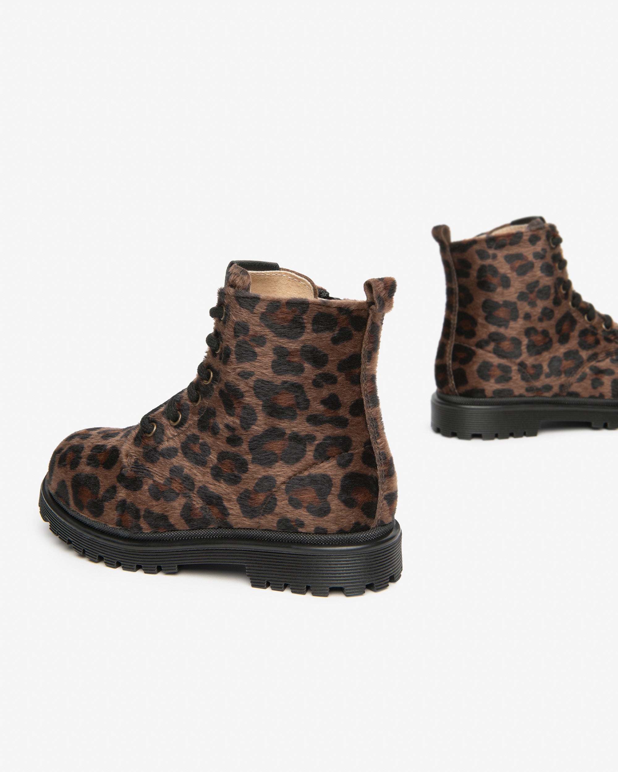 NeroGiardini Bottines Motardes Junior Fille Imprimé Animalier