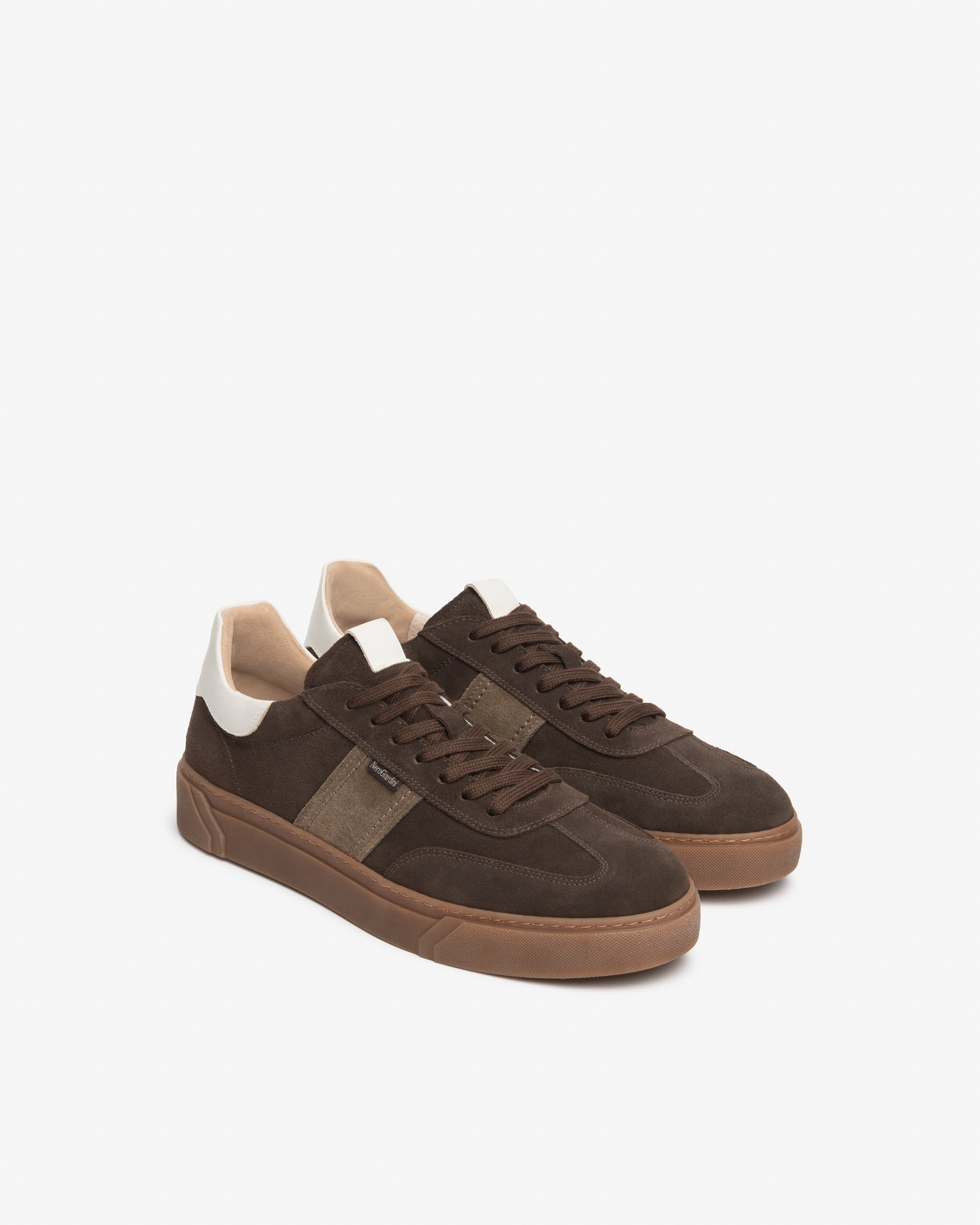 NeroGiardini Sneakers Homme Daim Cuir Automne