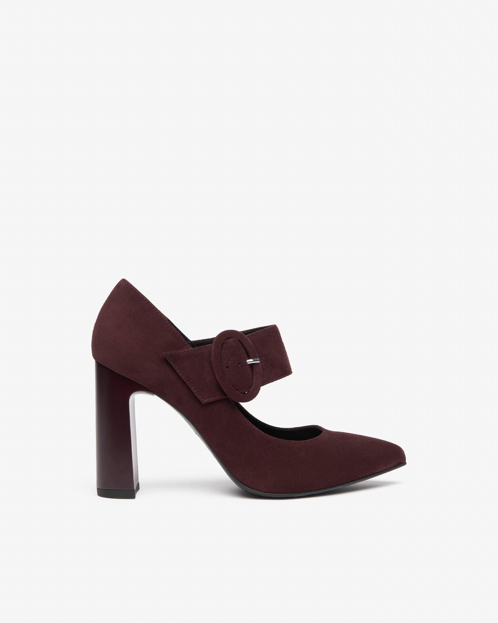 Nerogiardini Ballerines Babies Cuir Velours Femme Talon