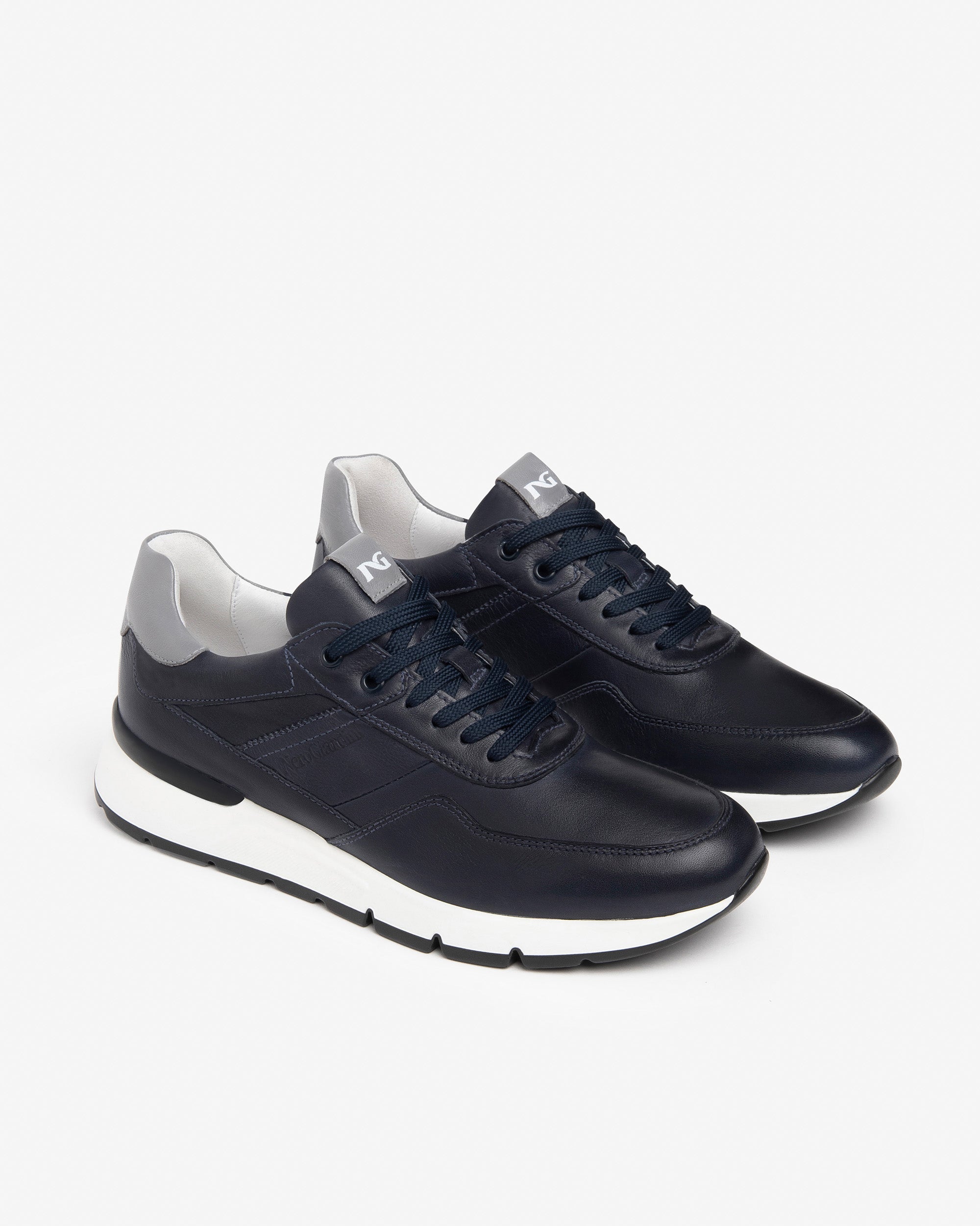 NeroGiardini Sneakers Homme en Cuir DryGo Confort