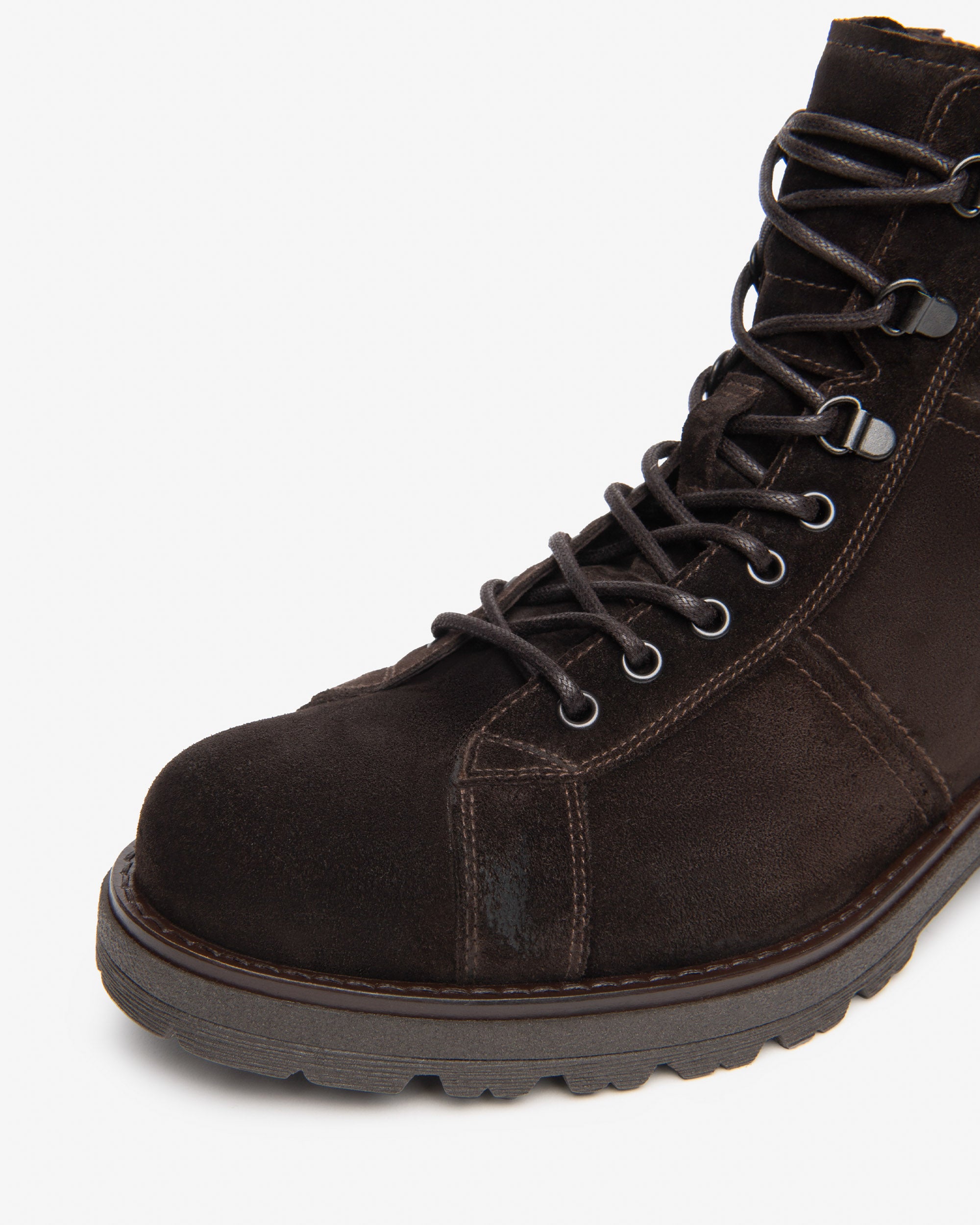NeroGiardini bottines daim homme laçage cuir