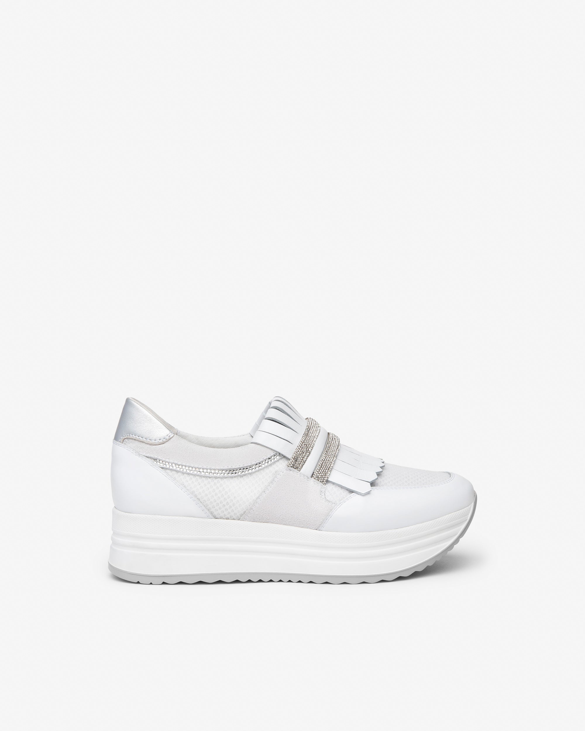 NeroGiardini Sneakers Cuir Baskets Femme DryGo Confort Été