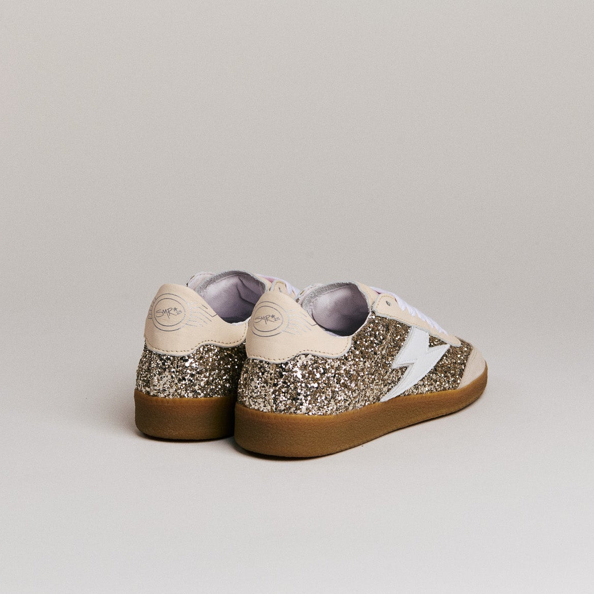 Semerdjian Emily D325 baskets or glitter cuir