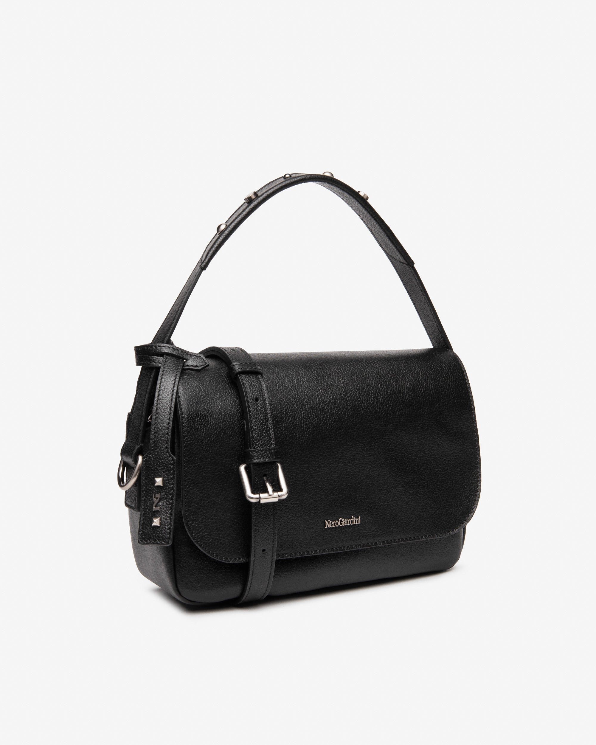 NeroGiardini Sacs Épaule Cuir Femme Ville Hiver