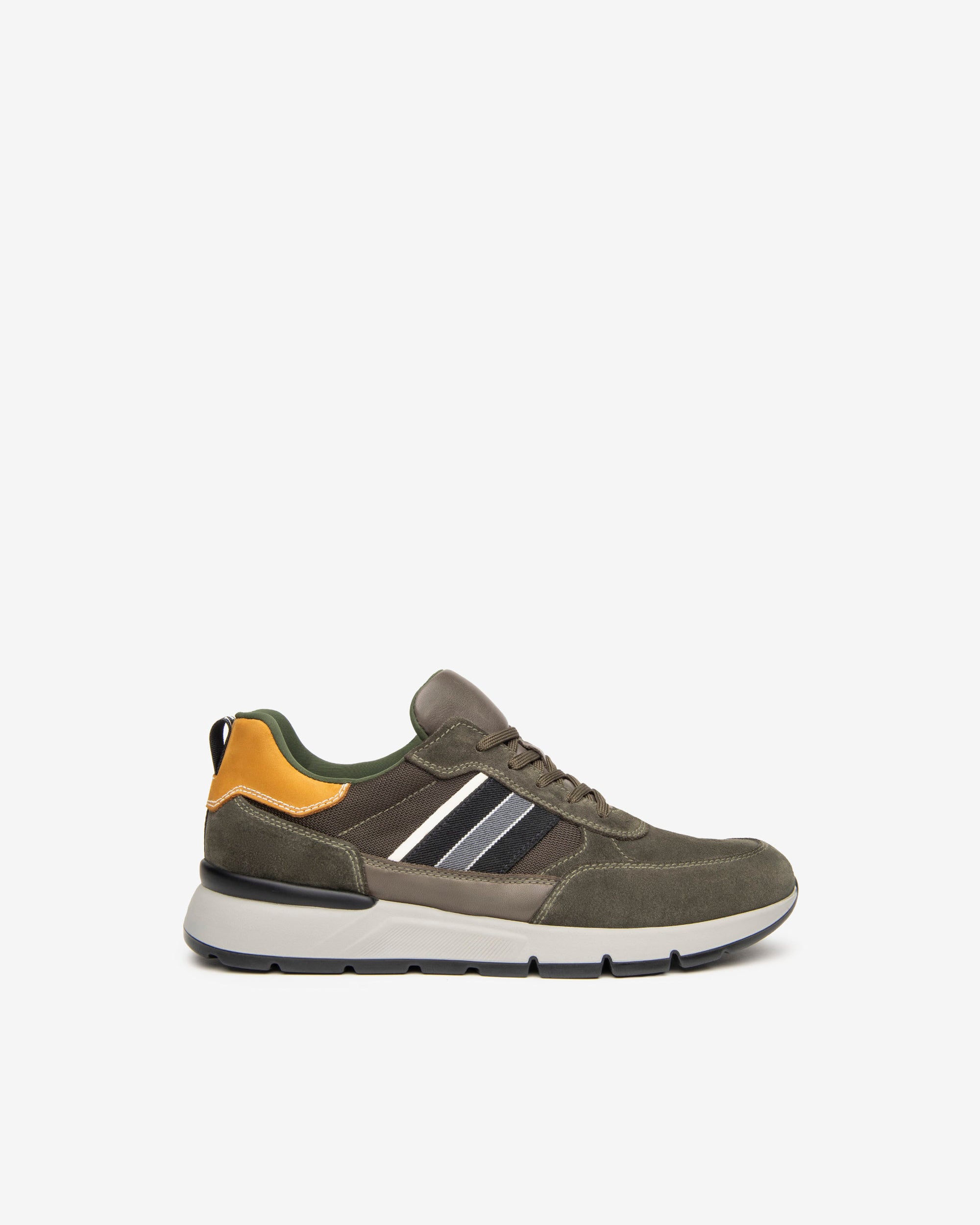 Nerogiardini Sneakers Homme Cuir Velours DryGo
