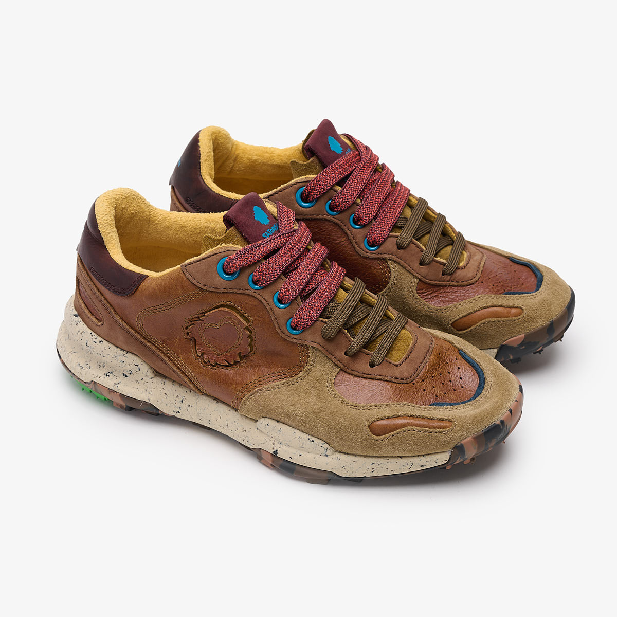 Satorisan Chacrona Pull Up baskets cuir Caramel homme